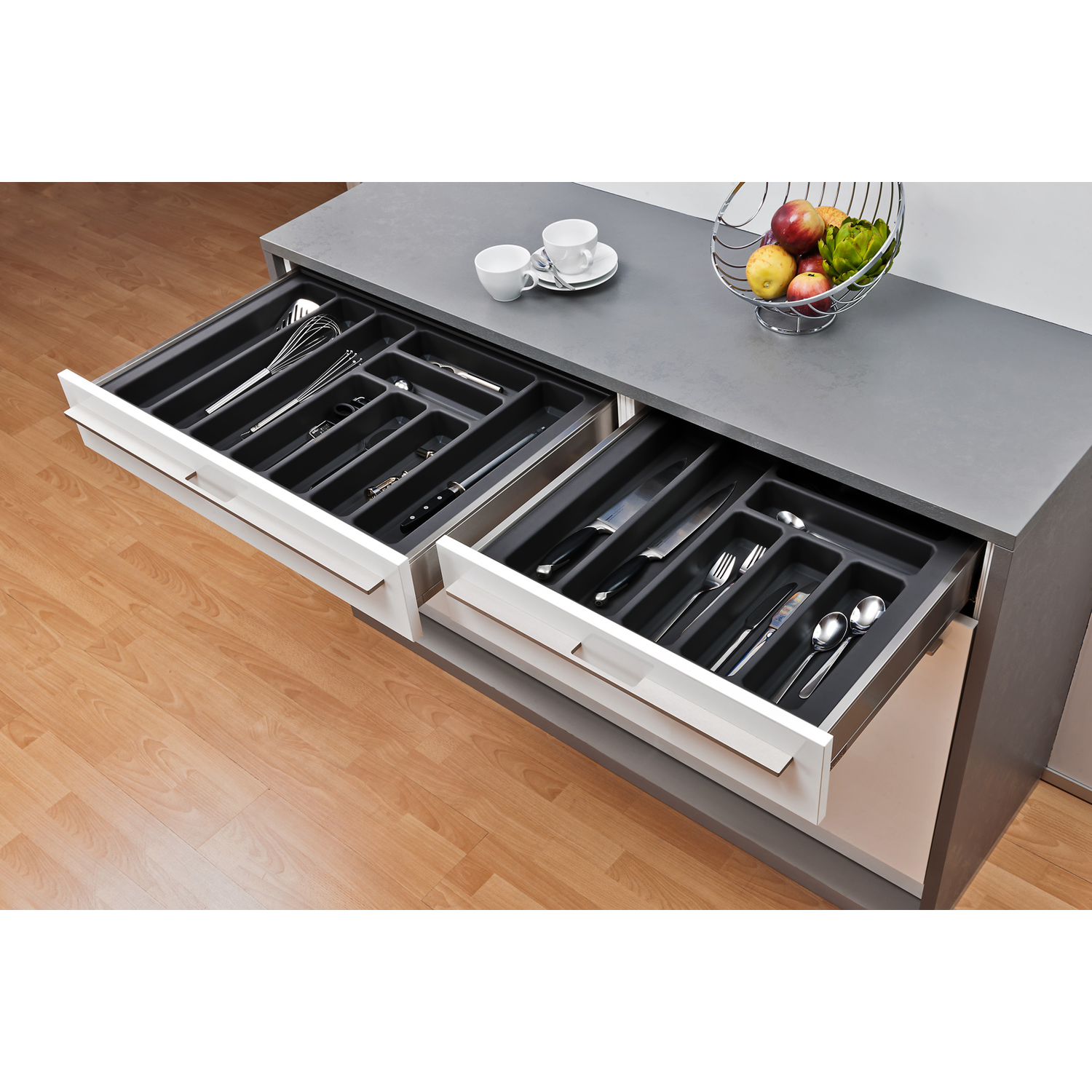 Insert Visio b335-380x d360-430mm antidérapant  anthracite 