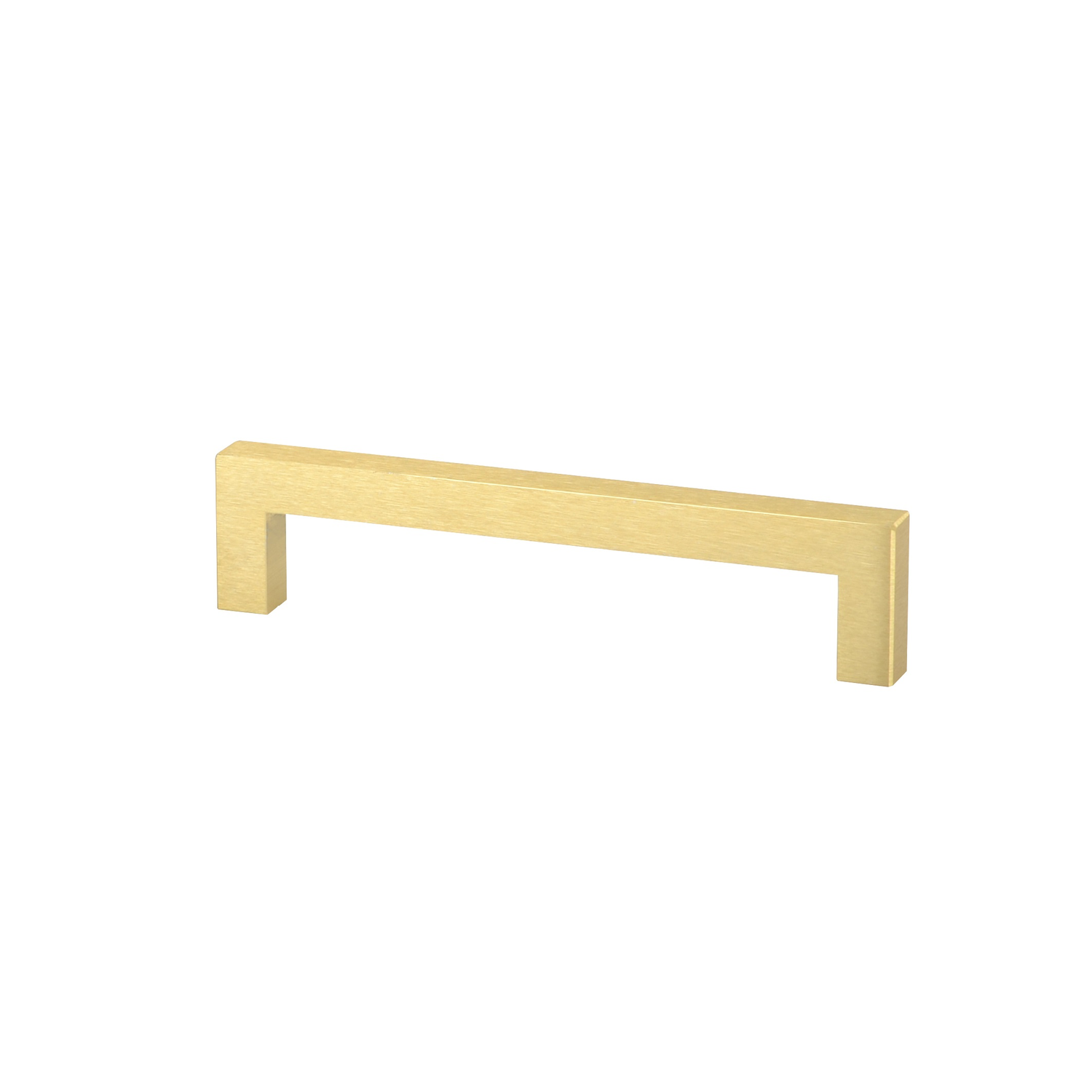 Greep stien 128mm alu geborsteld goud