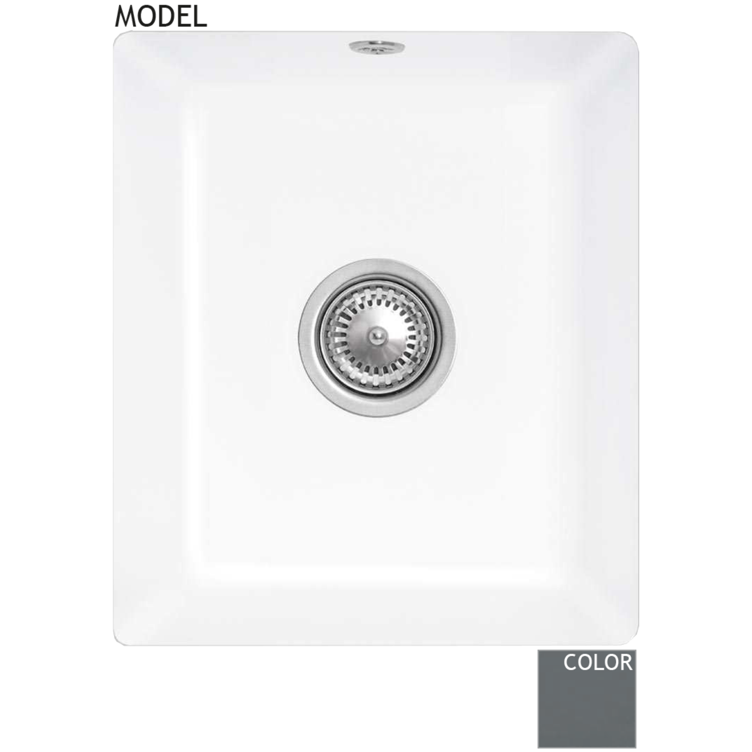 V&B 3324.01.i4 subway 45 su graphite ceramicplus
