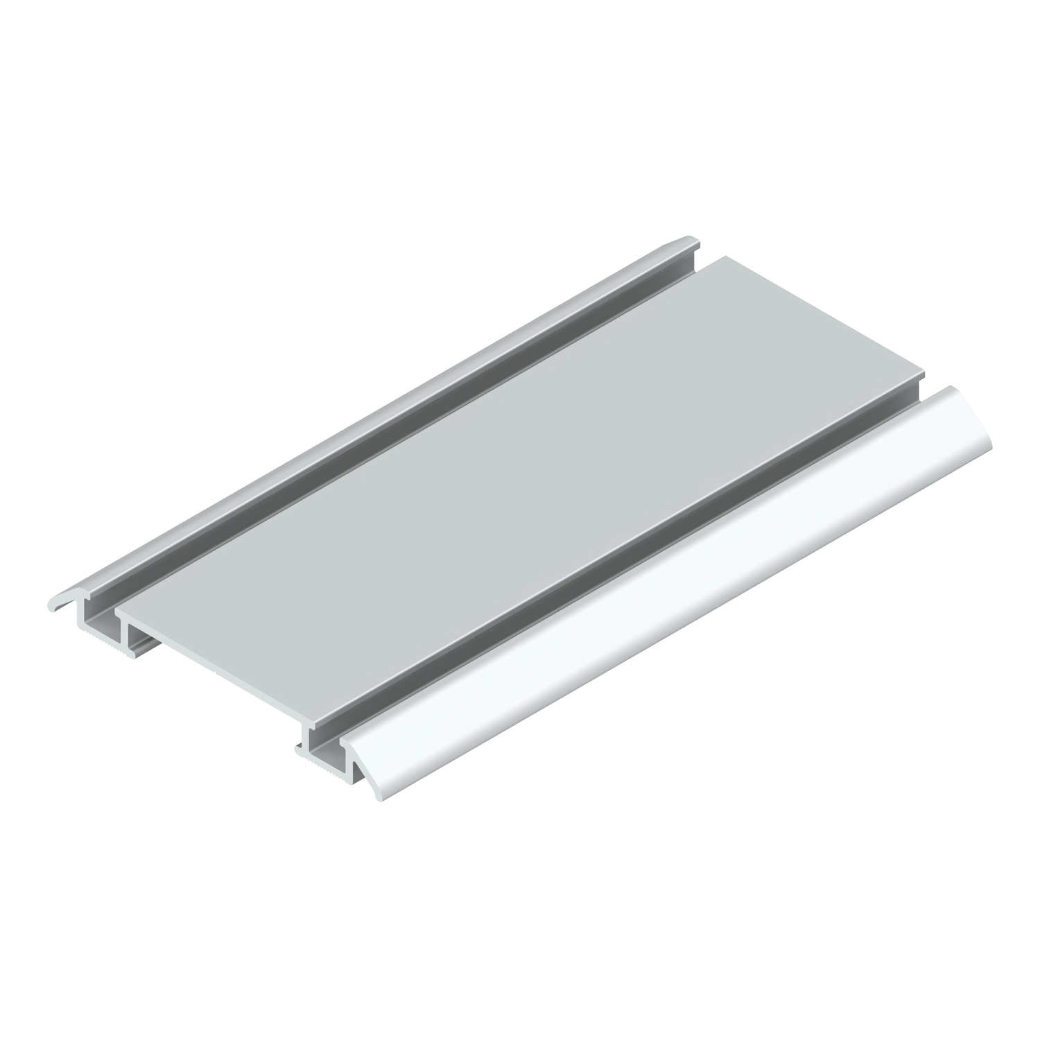 Base Floor rail infèrieur CBD55 6m argent 