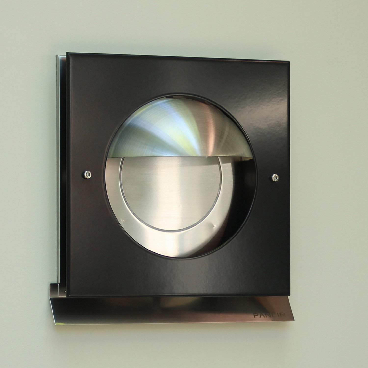 Paneir kappa jalousie inox/noir d.150mm 