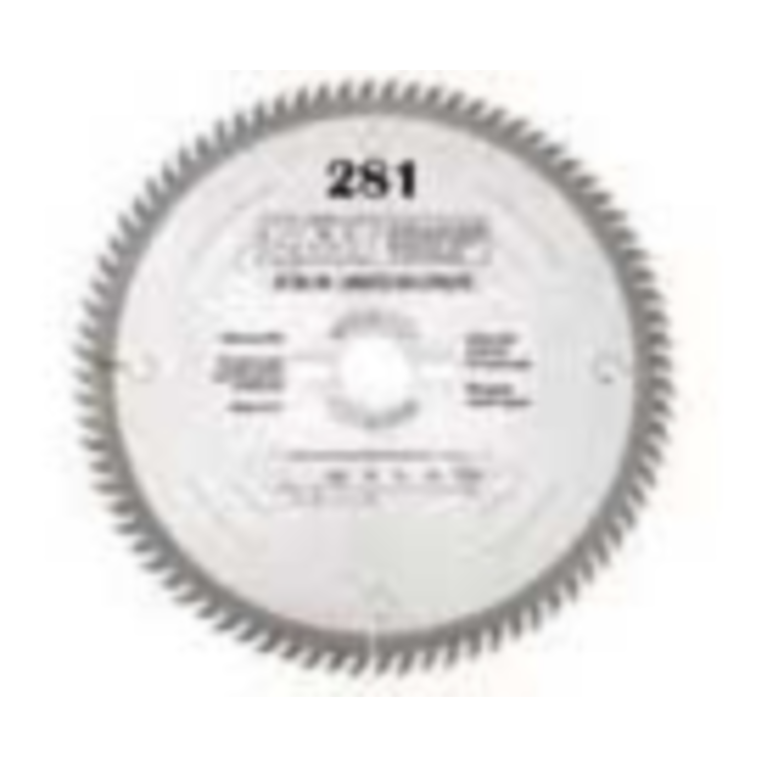 Lames scie pr laminés/melamines industr.  d=160 f=ø20 k=2.4 p=1.6 z40 <°=10° q=hw