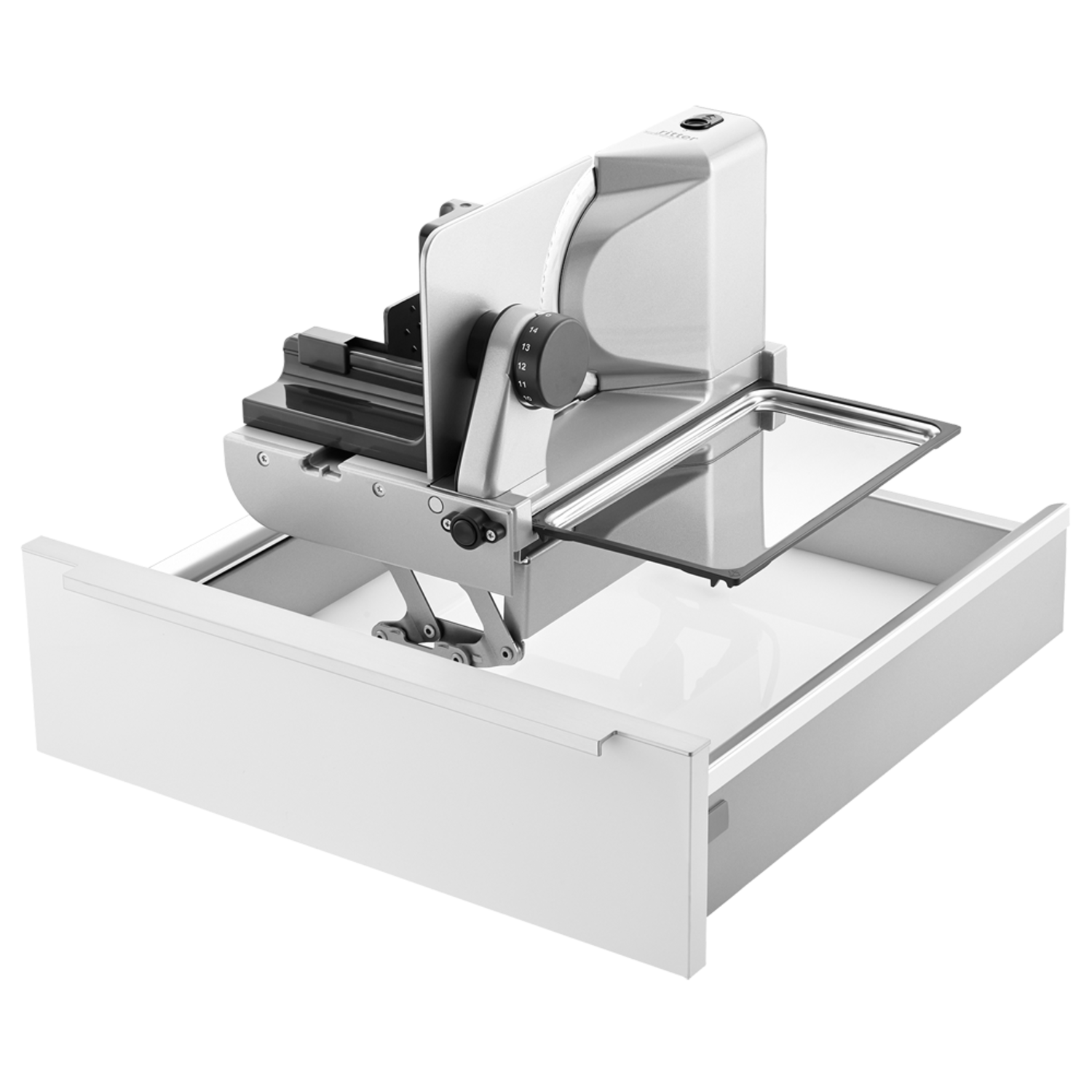 Ritter allessnijder electrisch BFS 62 S links inbouw