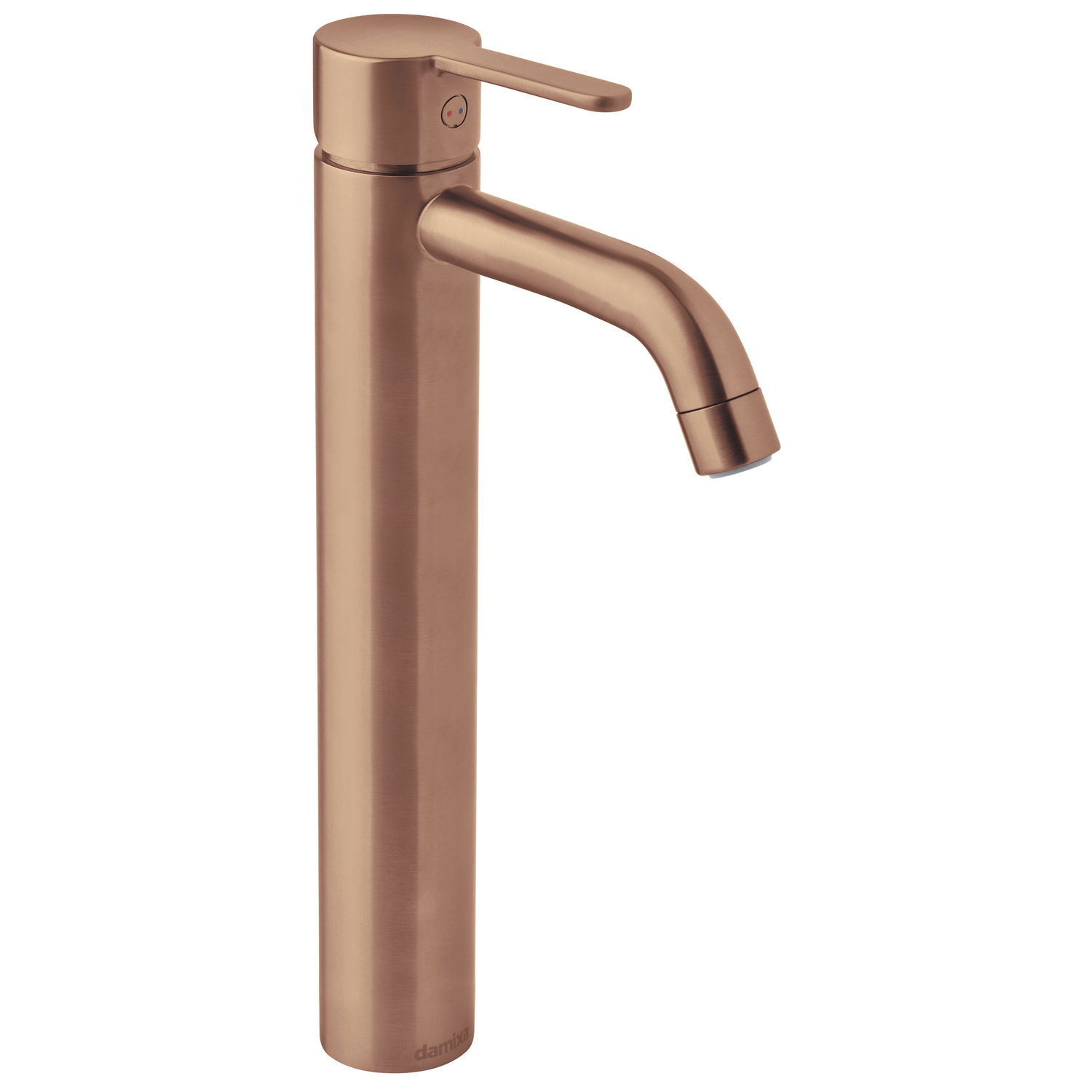 Damixa silhouet pr lavabo large cuivre brossé 