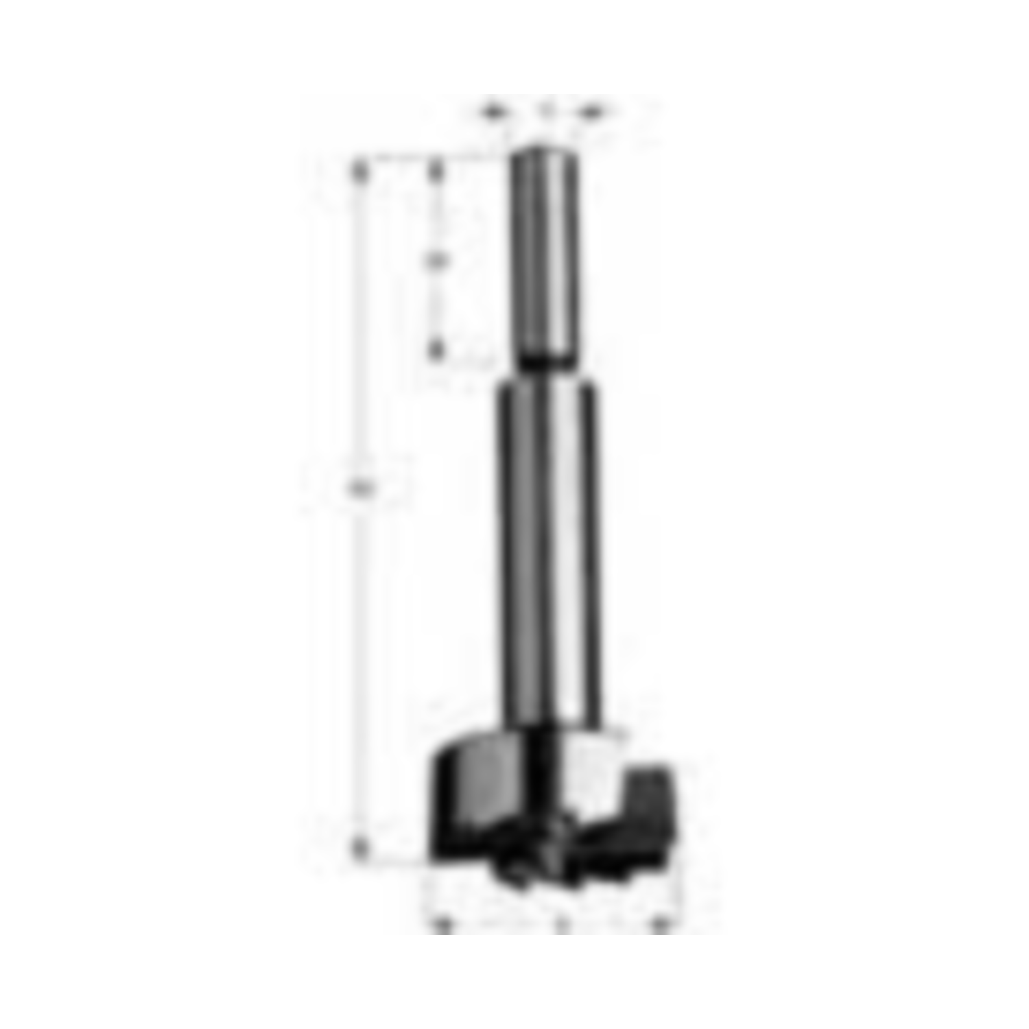 Type forstner l=90 d=12 mm  