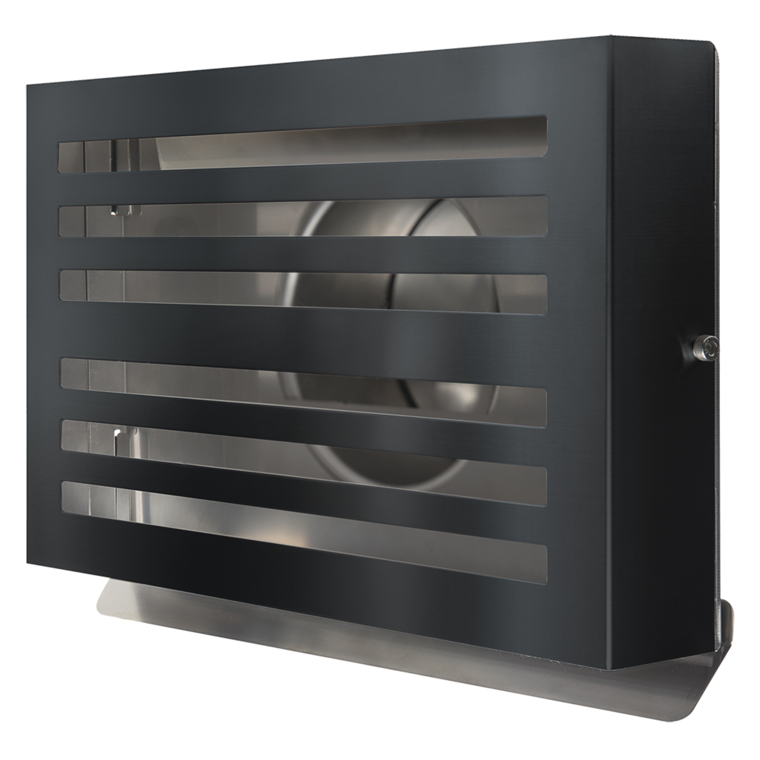Paneir beta jalousie inox/noir d.125mm 