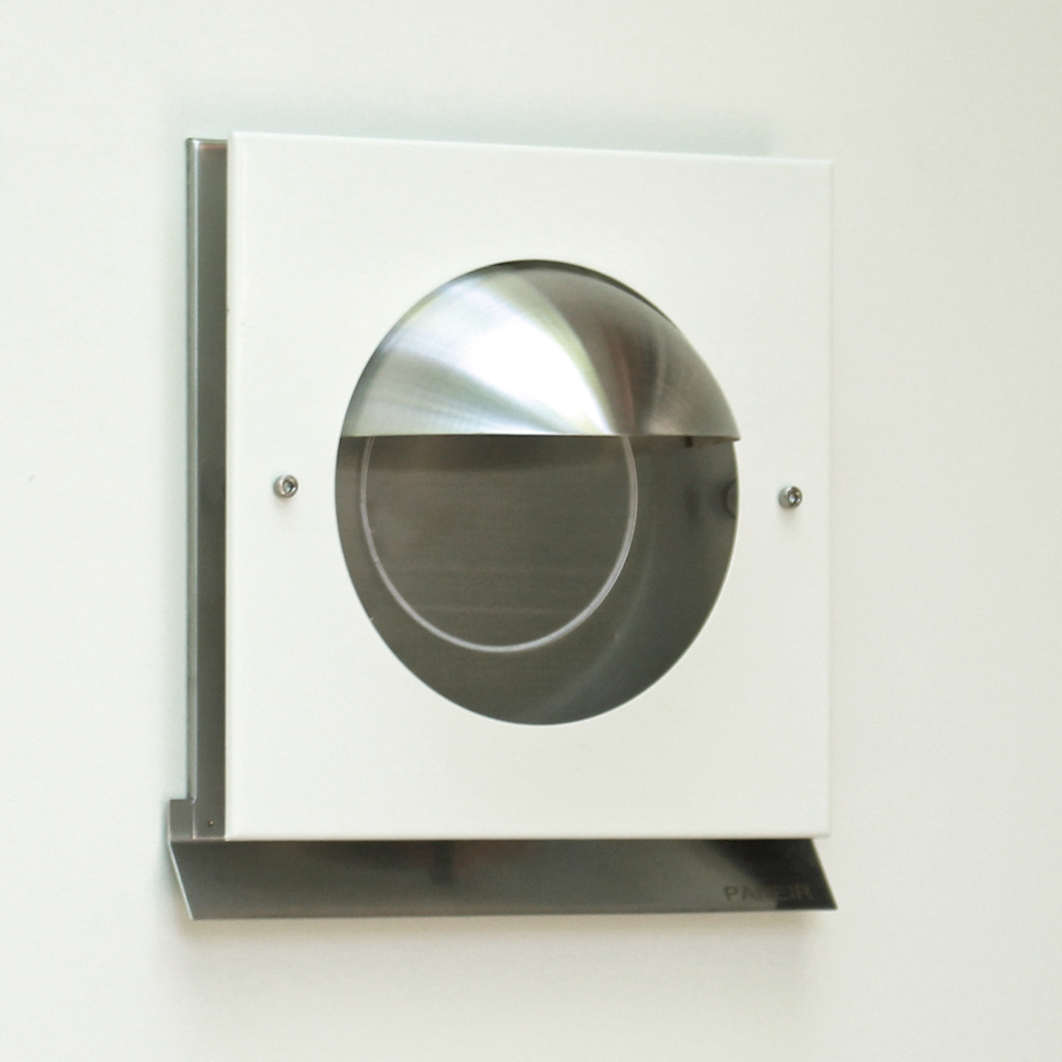 Paneir kappa jalousie inox/blanc d.125mm 