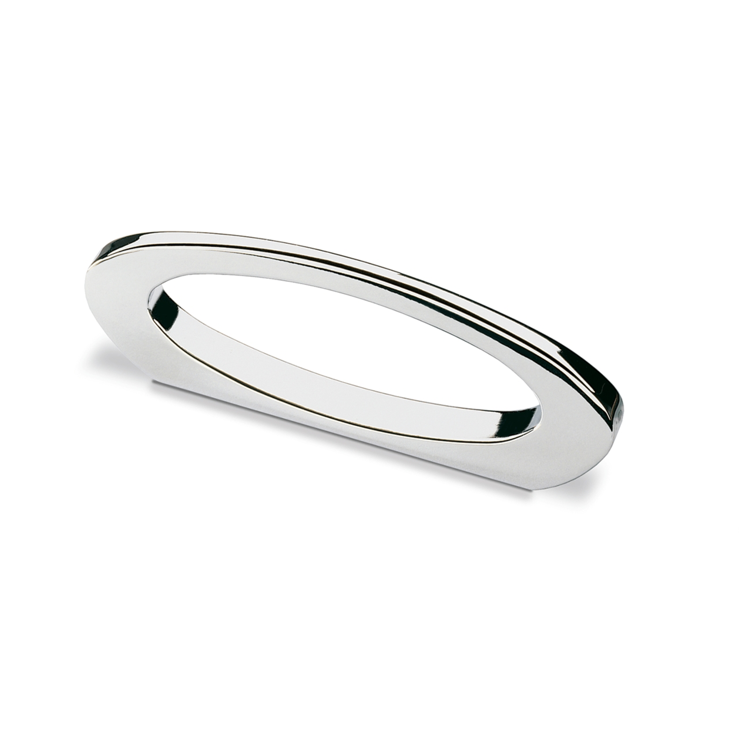 Poignée Neapolis, entraxe de perçages 96, L 148 mm, B 15 mm, H 41 mm, chromé brillant