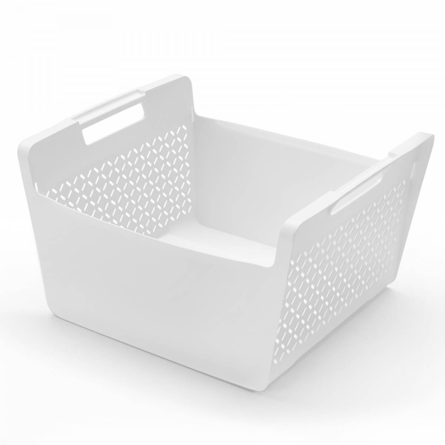 Hailo laundry panier a linge blanc 