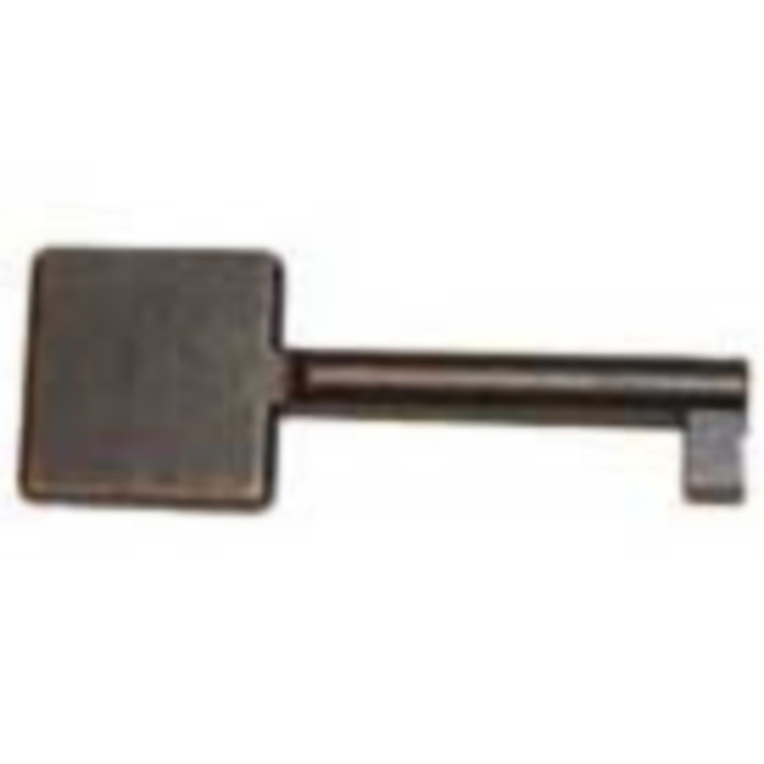 Sleutel vierkant zamak 43mm donker brons