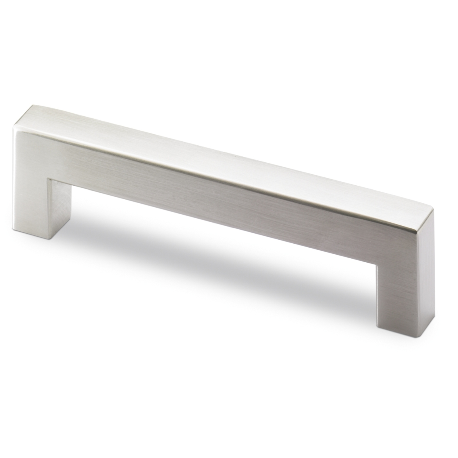 Greep Aosta, boorafstand 584, L 600 mm, B 16 mm, H 35 mm, roestvrij staal geborsteld