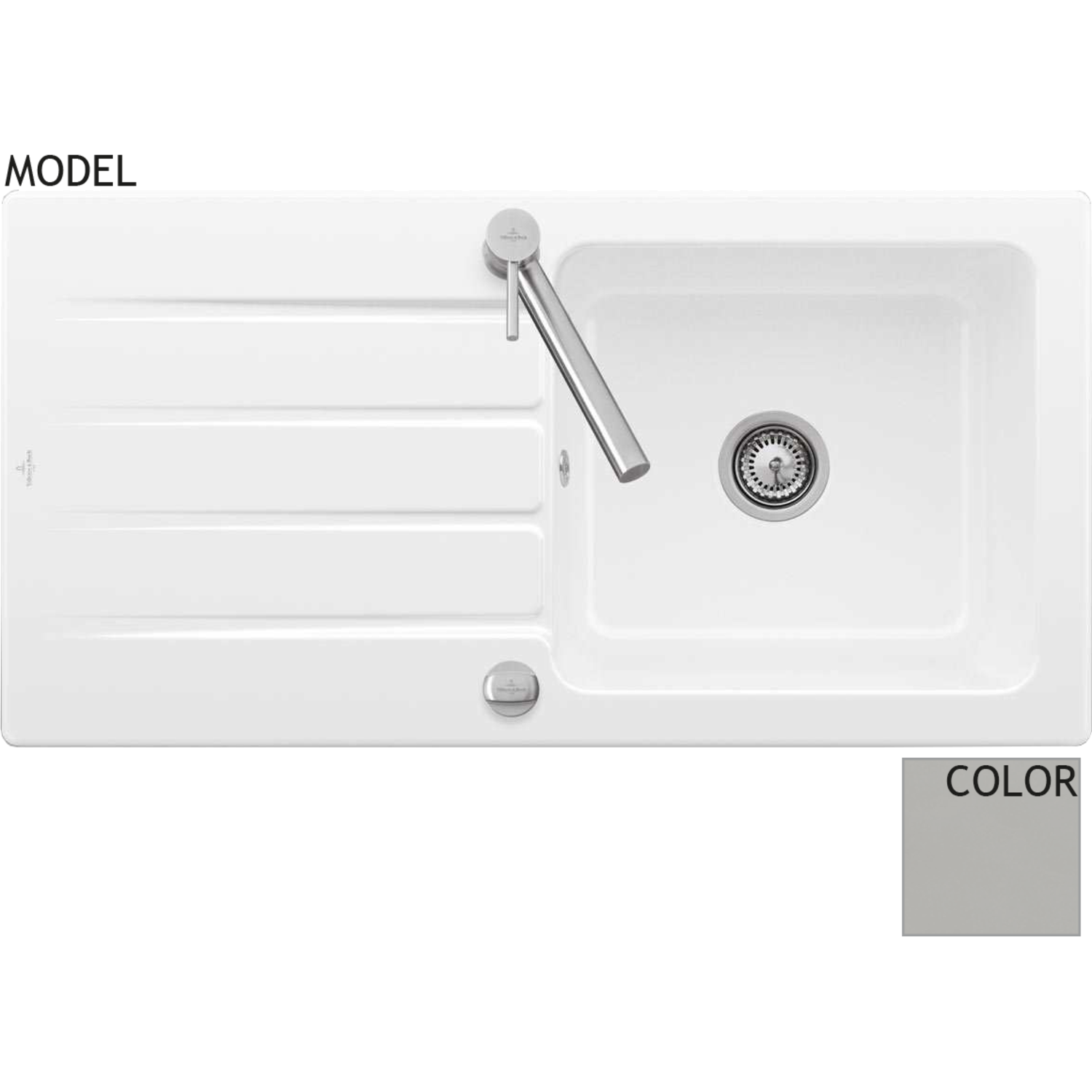 V&B 3360.01.kd architectura 60 fossil  ceramicplus