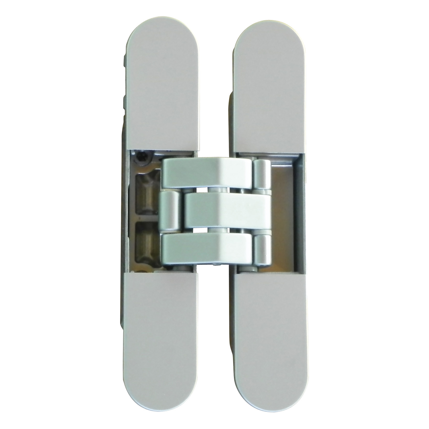 Kubi7 Twist K2000 charnière zamac chrome mat  auto-fermeture 60 kg - réversible