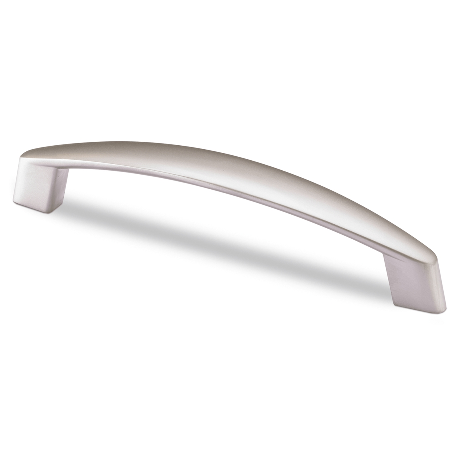 Greep Dinia, boorafstand 128, L 143 mm, B 18 mm, H 29 mm, Mat verchroomd