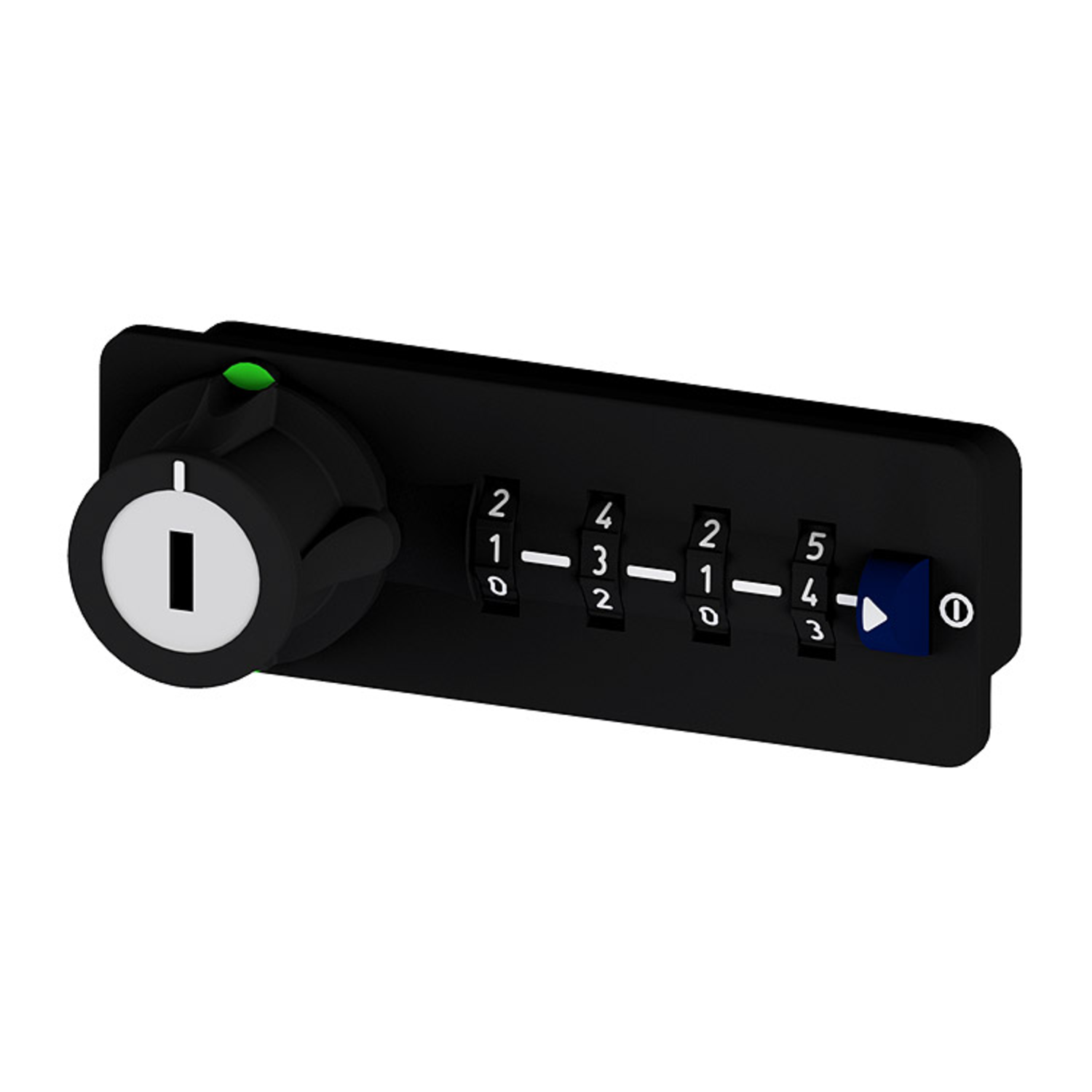 Dial Lock public Free Code noir gche 