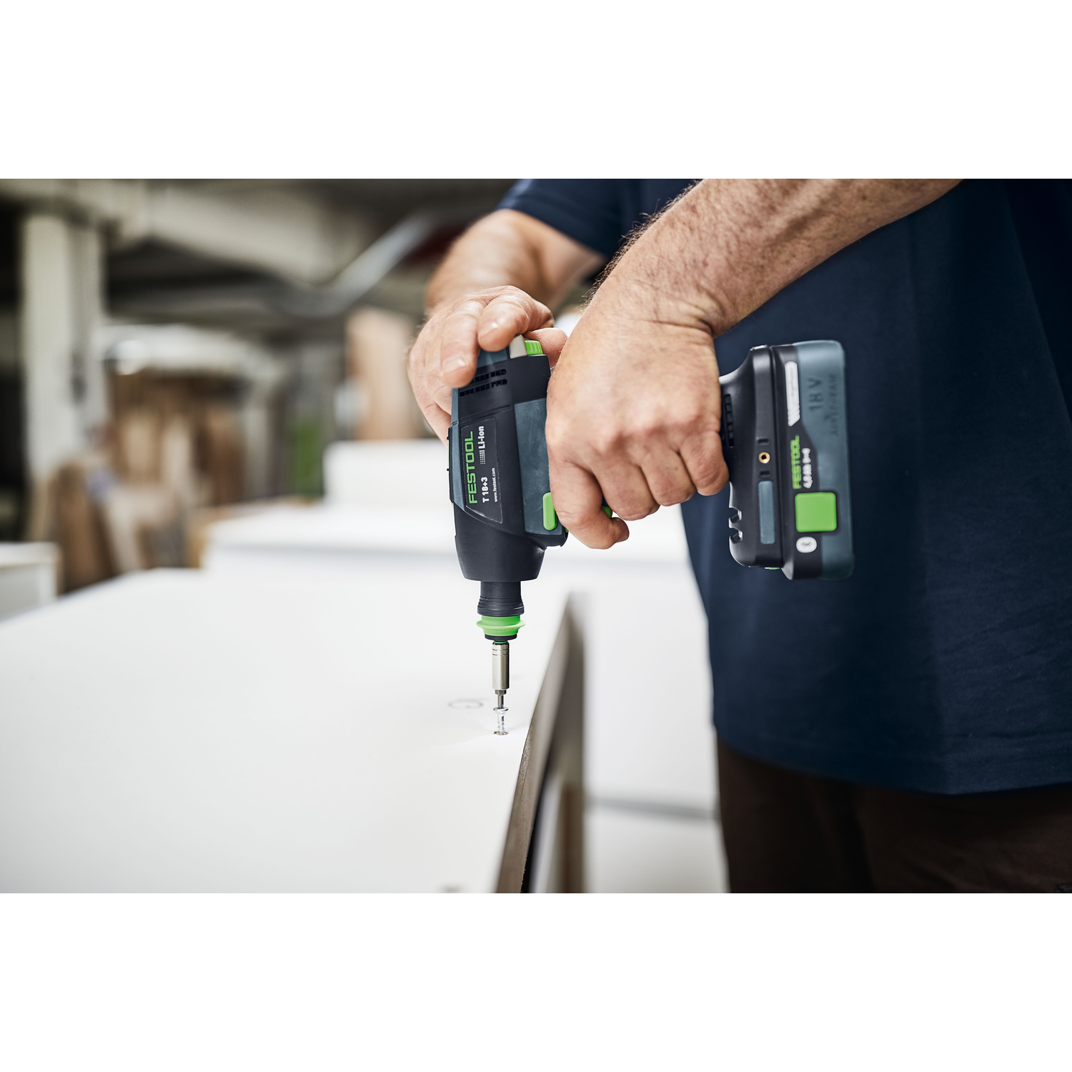 Festool accuschroefboor t 18+3 hpc4,0 i-plus