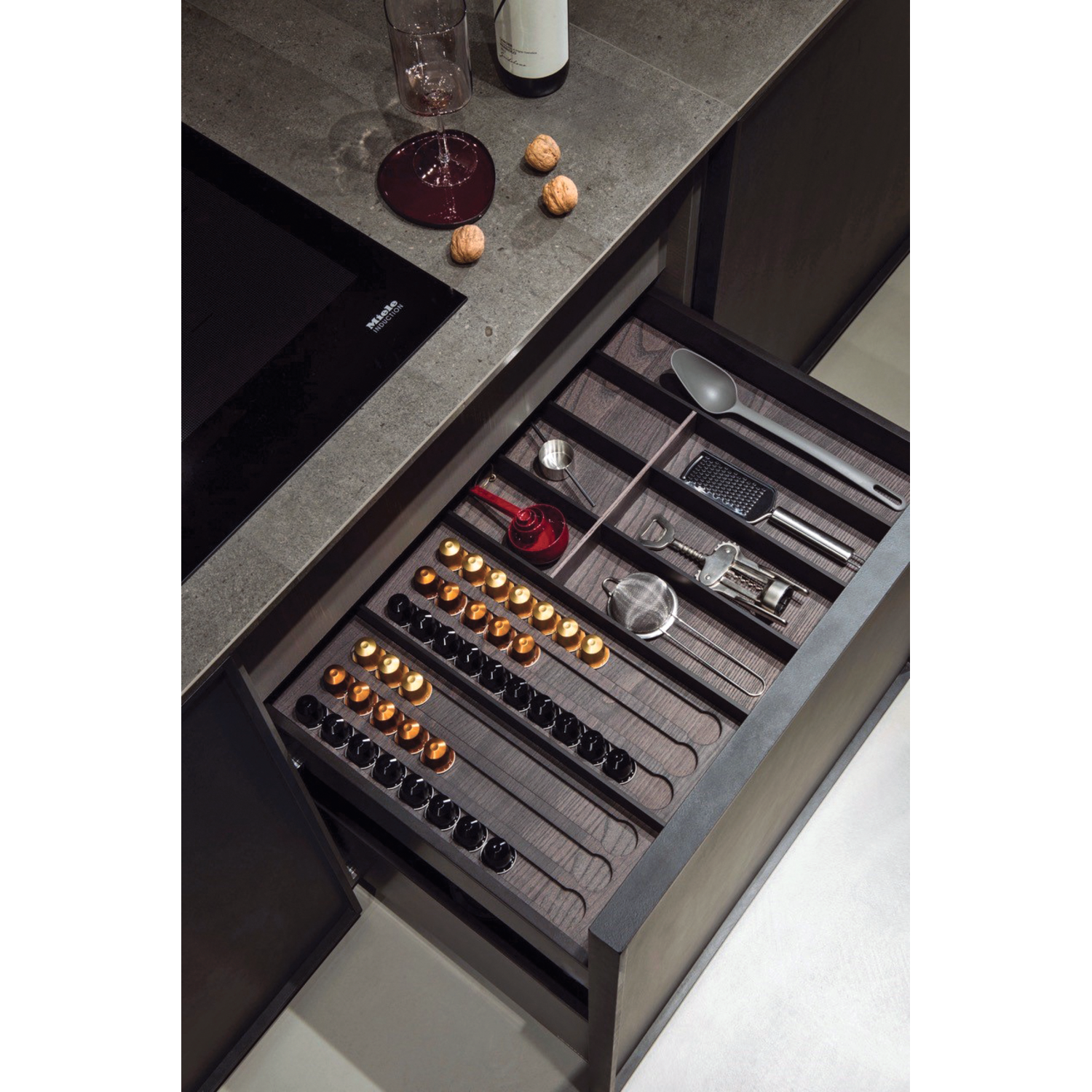Fit range couverts V2 90 noir 