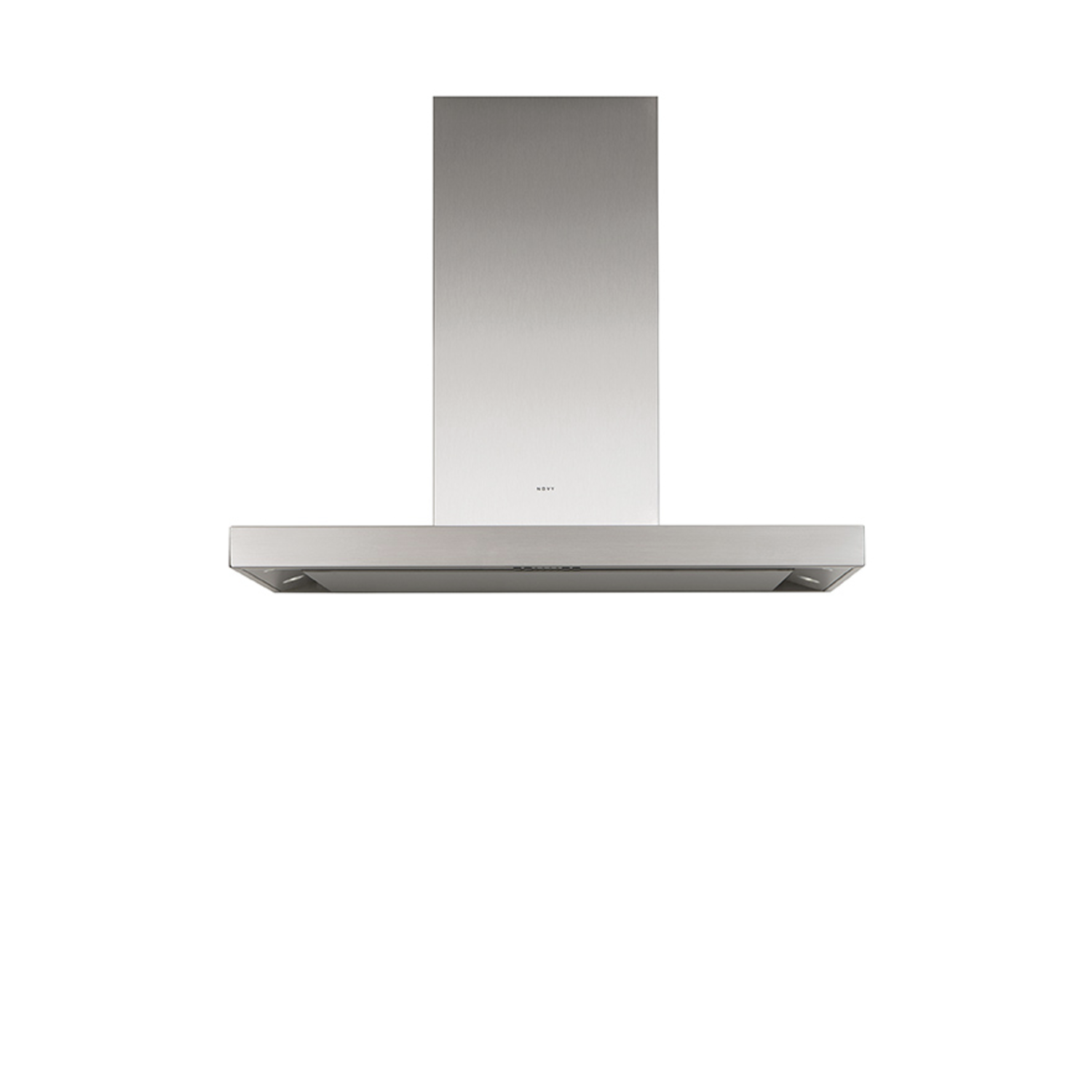 Novy Flatline 90 cm RVS wanddampkap