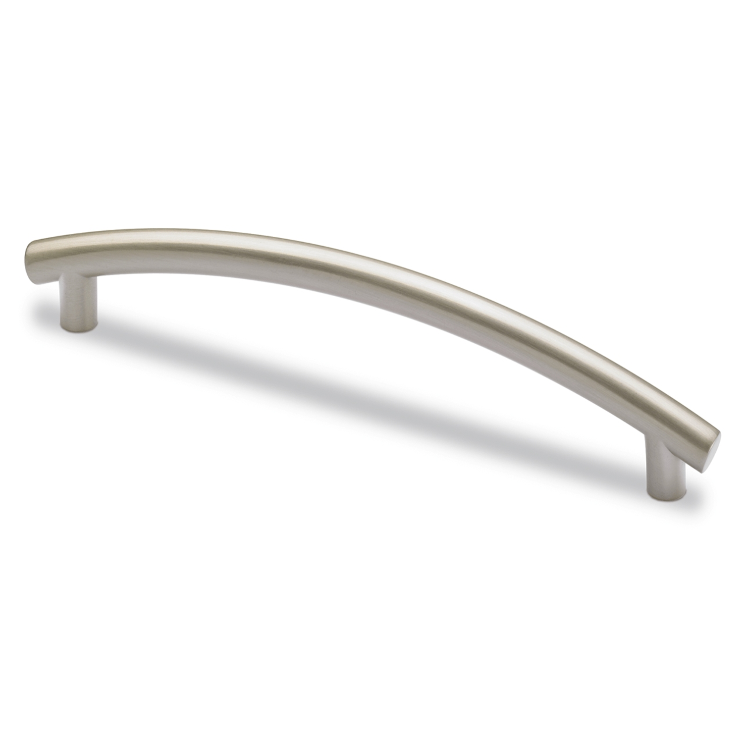 Greep Bathia, boorafstand 128, L 151 mm, B 8 mm, H 28 mm, roestvrij staal finish geborsteld