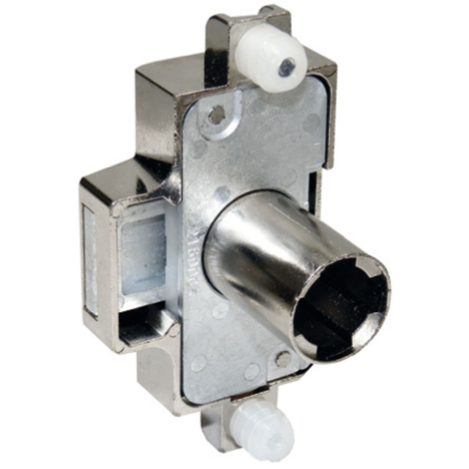 Draaistangslot 759 met drevels 15mm li/re vernikkeld
