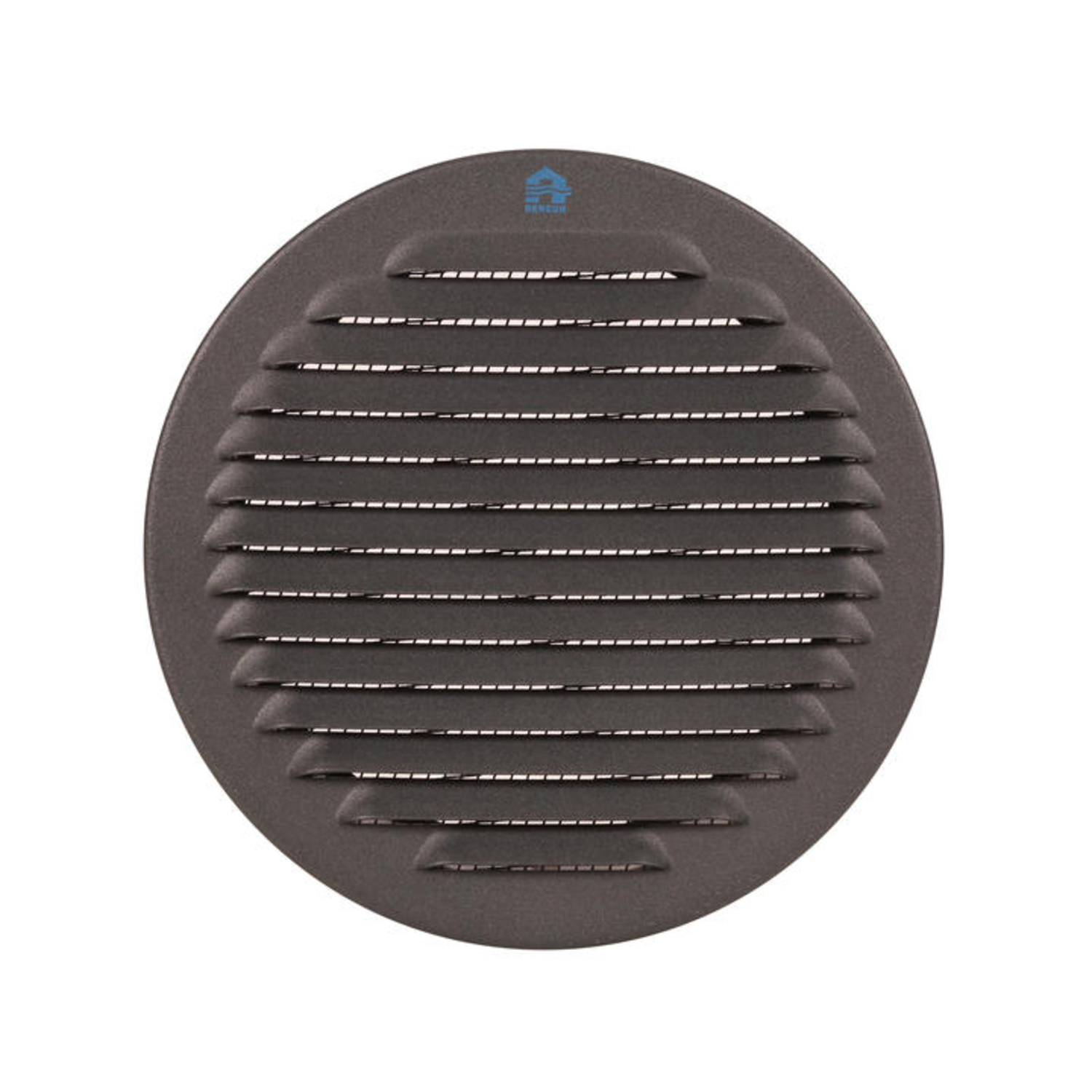Grille ronde estampée en alu 435r d145mm anthracit 