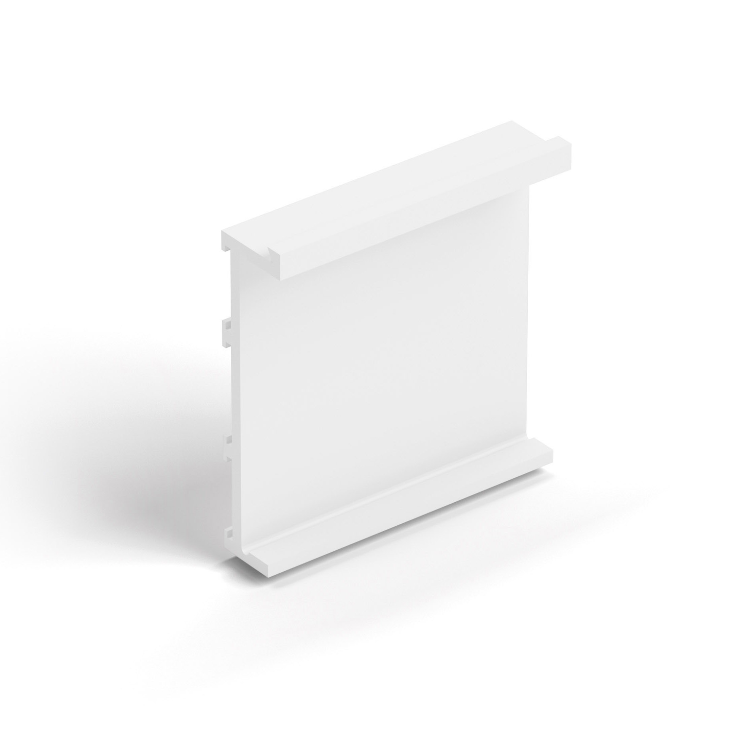 Xinnix XP50 plinthes 3m alu blanc laque (10pcs) 