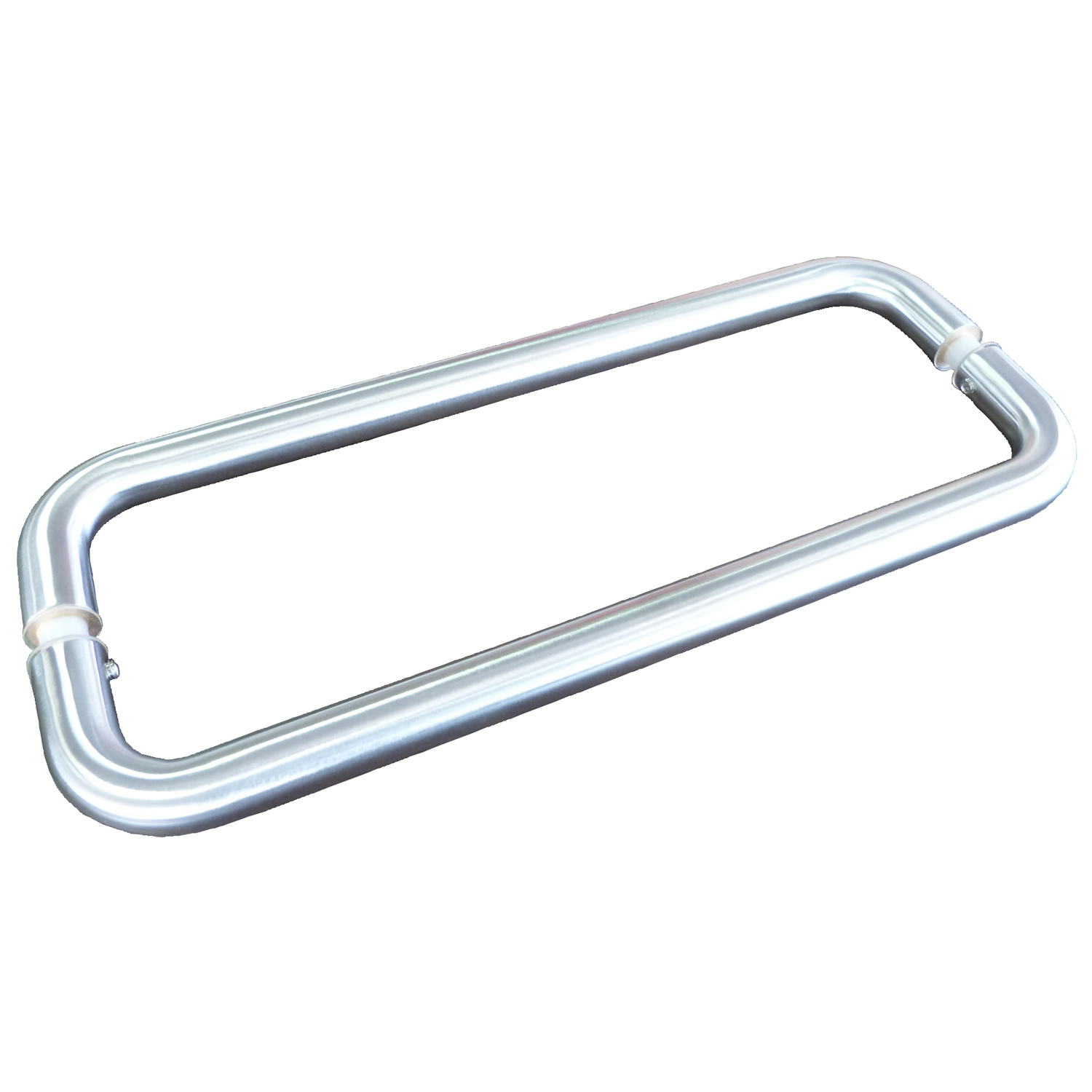 Béquille porte forme-u 300mm inox + fixations 
