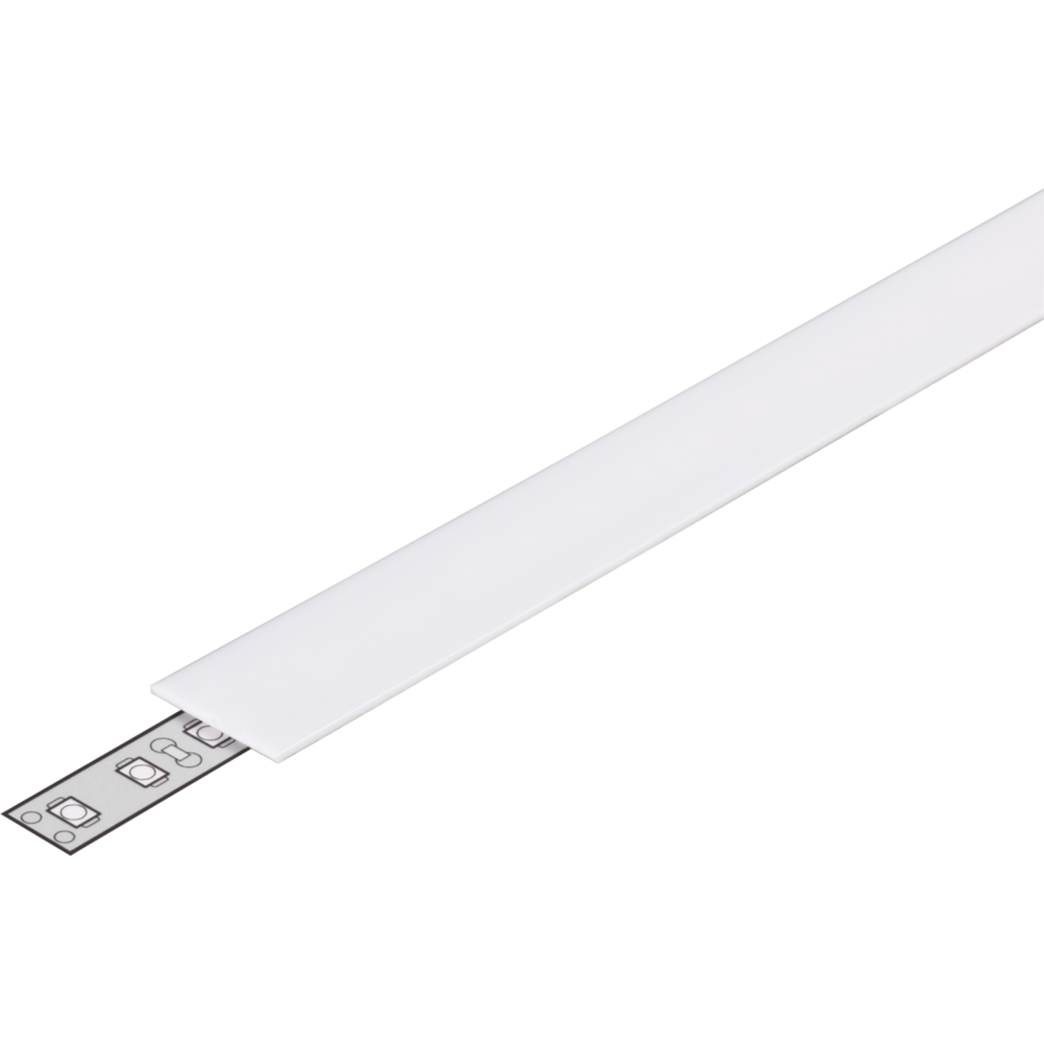 Slide cache B 2000 blanc 