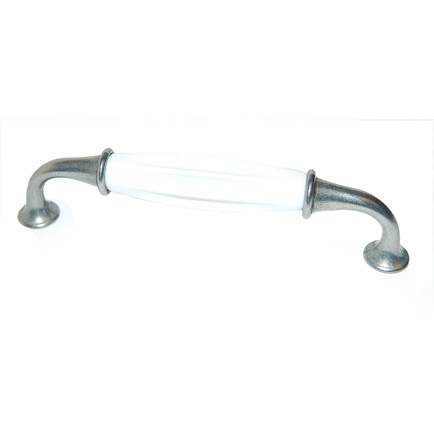Poignée 5700 df 128 porcelaine bronze blanc 
