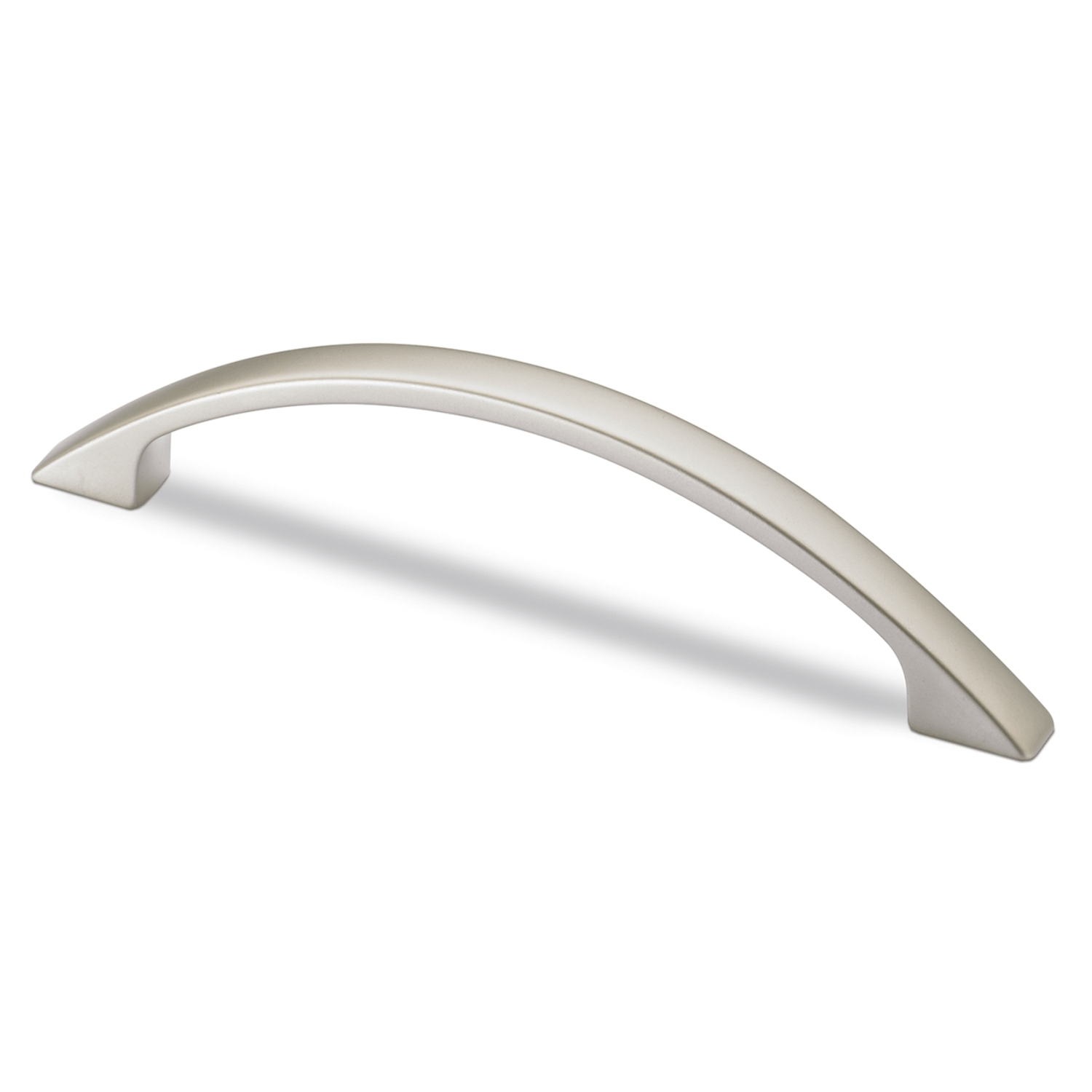 Greep Tolosa, boorafstand 96, L 126 mm, B 10 mm, H 28 mm, Mat vernikkeld