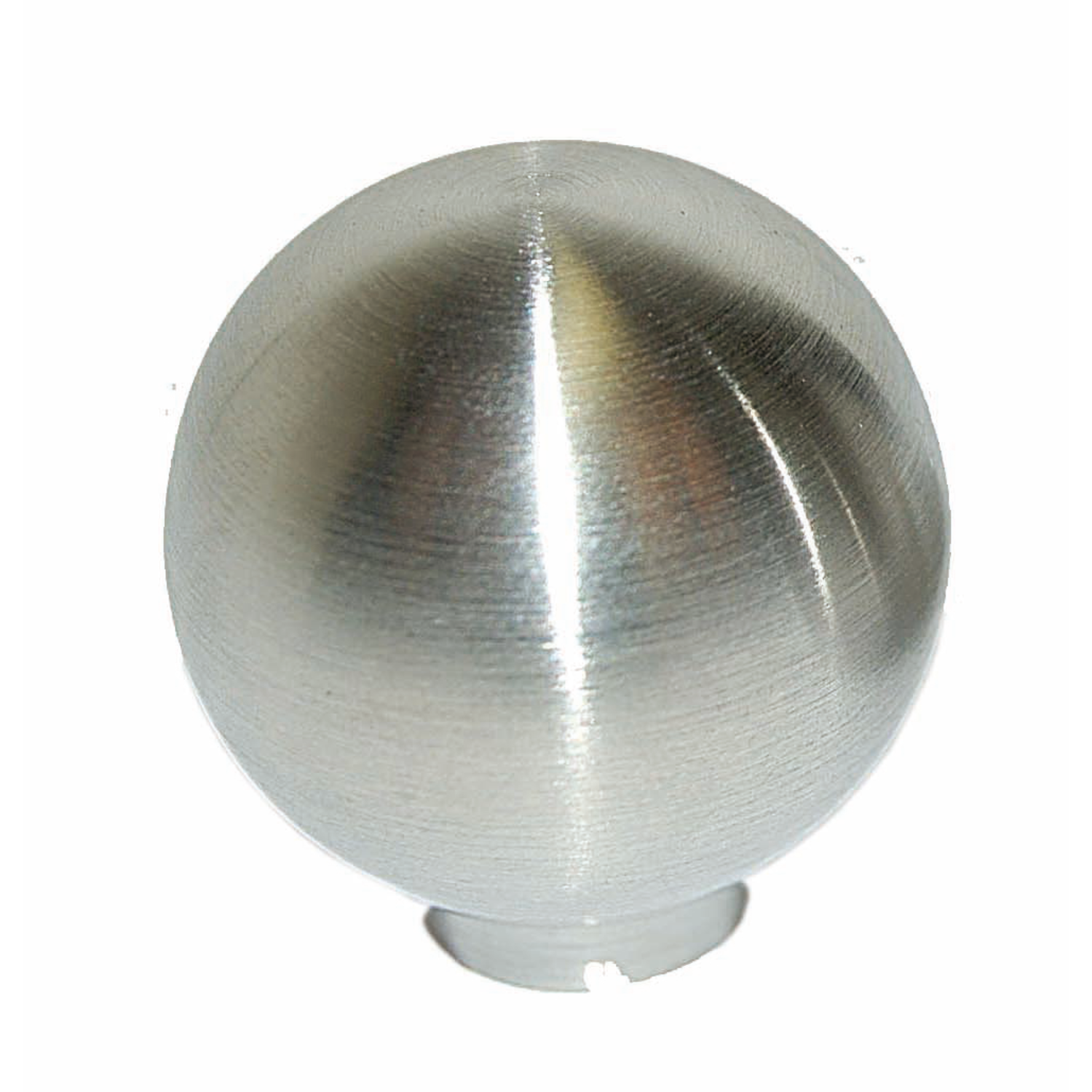Kogelknop RVS satijn dia. 24mm h26mm