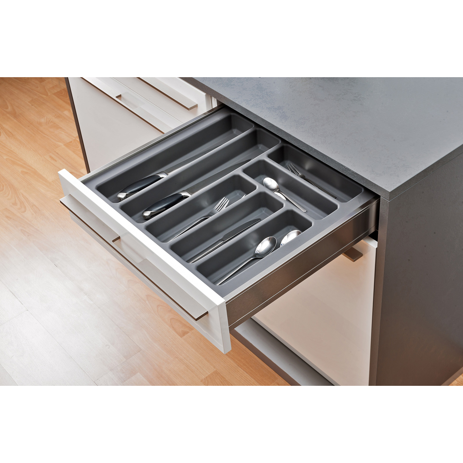 Insert Visio b335-380x d360-430mm antidérapant  anthracite 