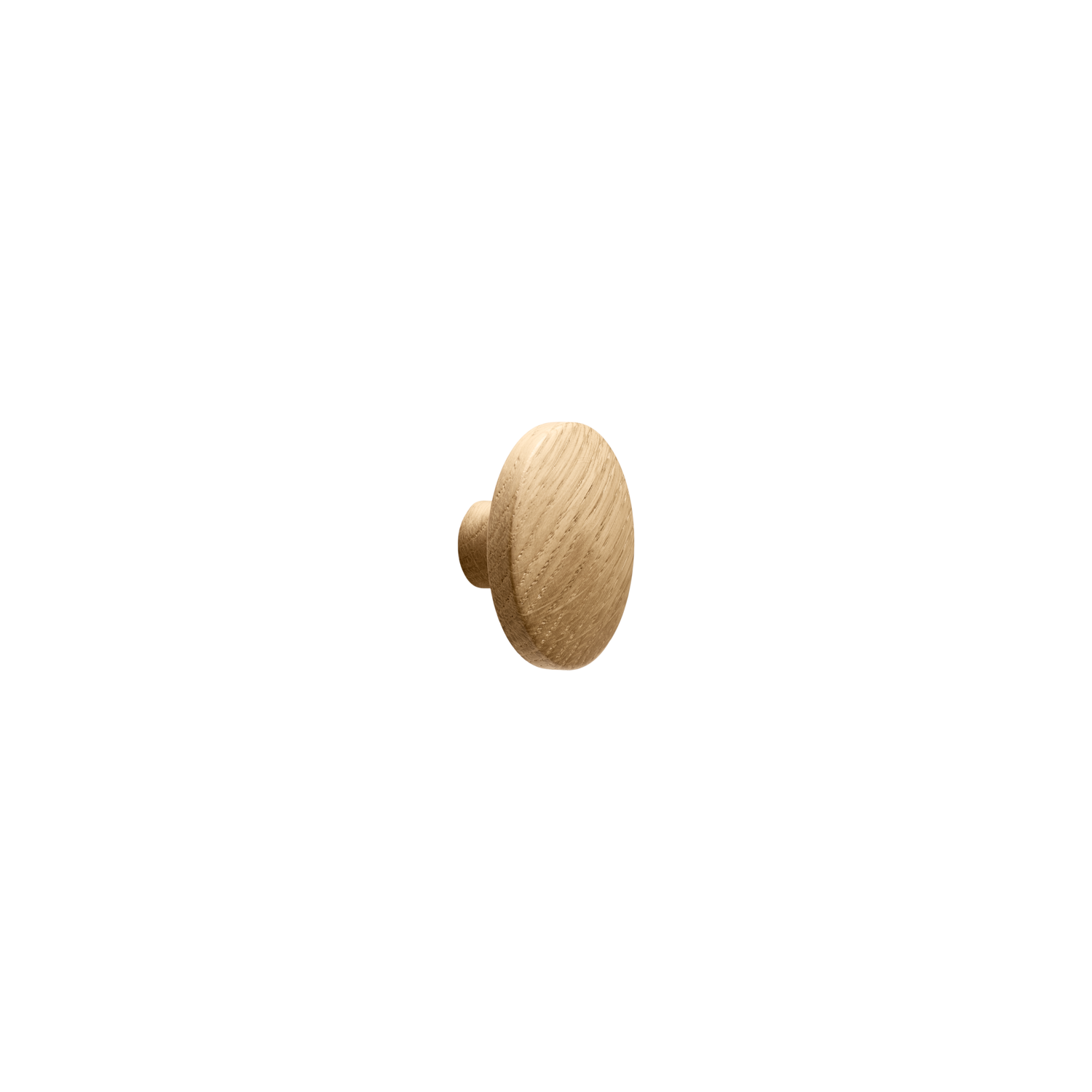 Knop discos ø50 26mm eik