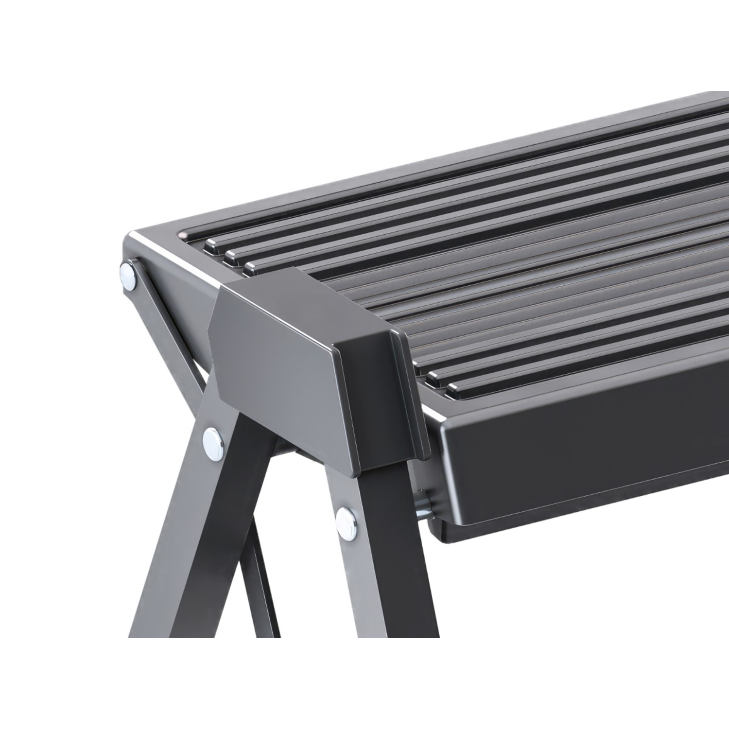 Hailo step-fix escabeau antracite/noir  