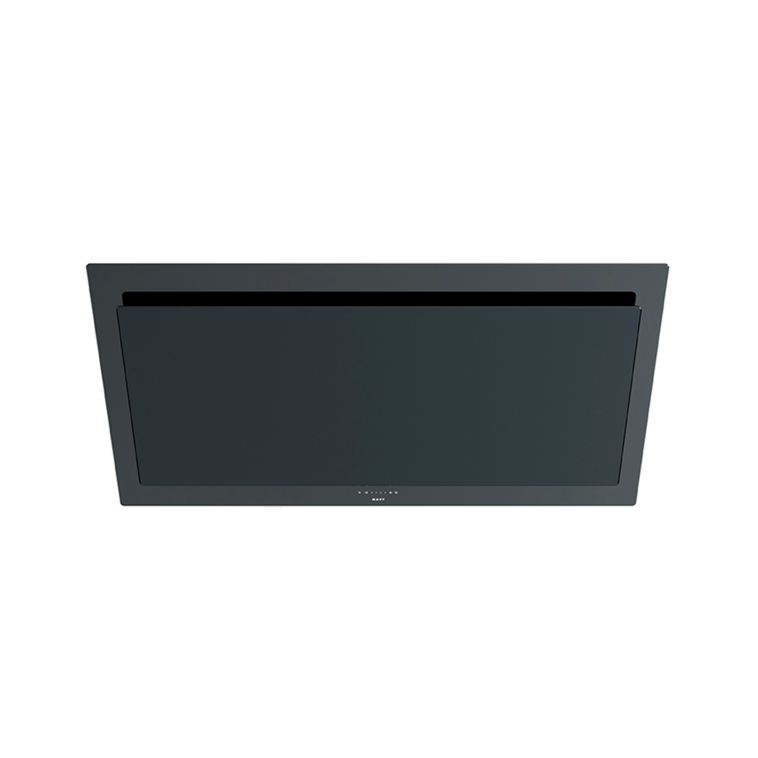 Novy Vision 120 cm noir verre hotte murale recirc 