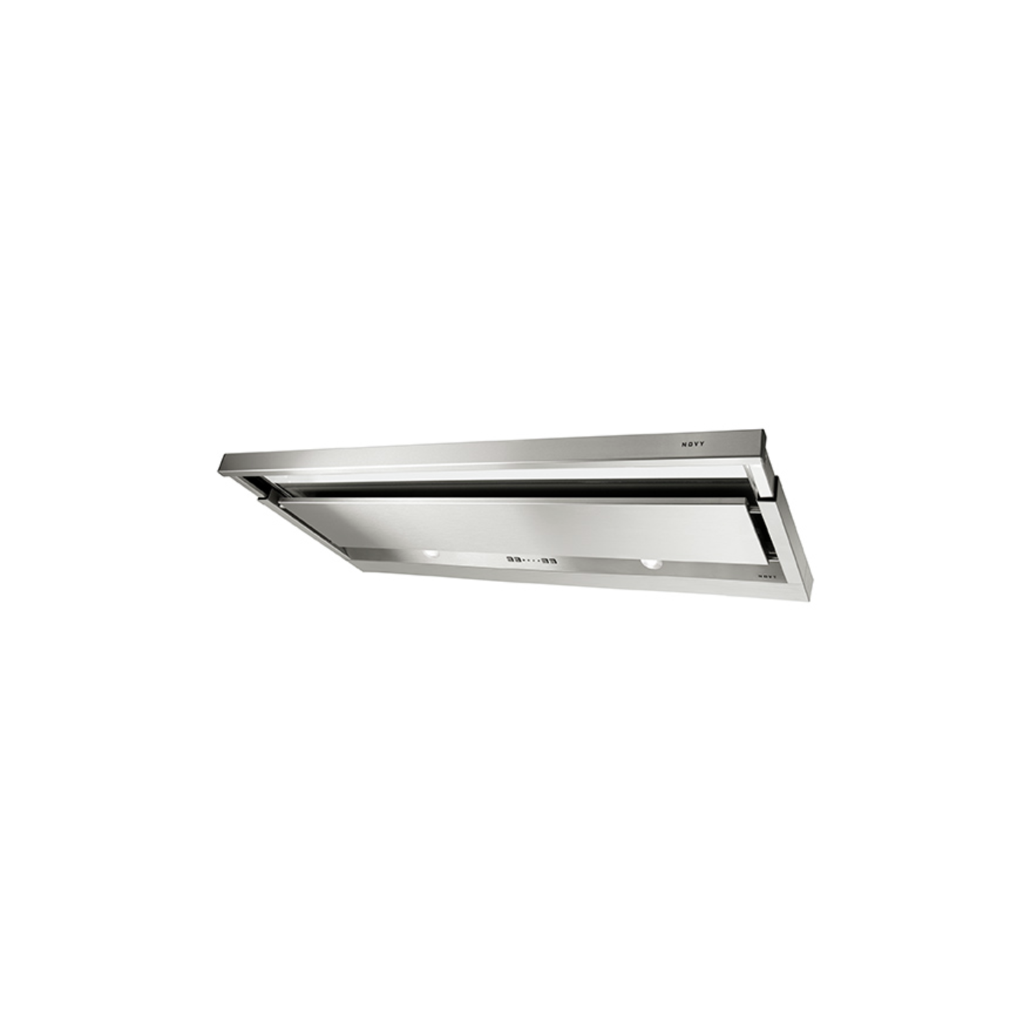 Novy telescopische dampkap 90cm RVS dub motor elec