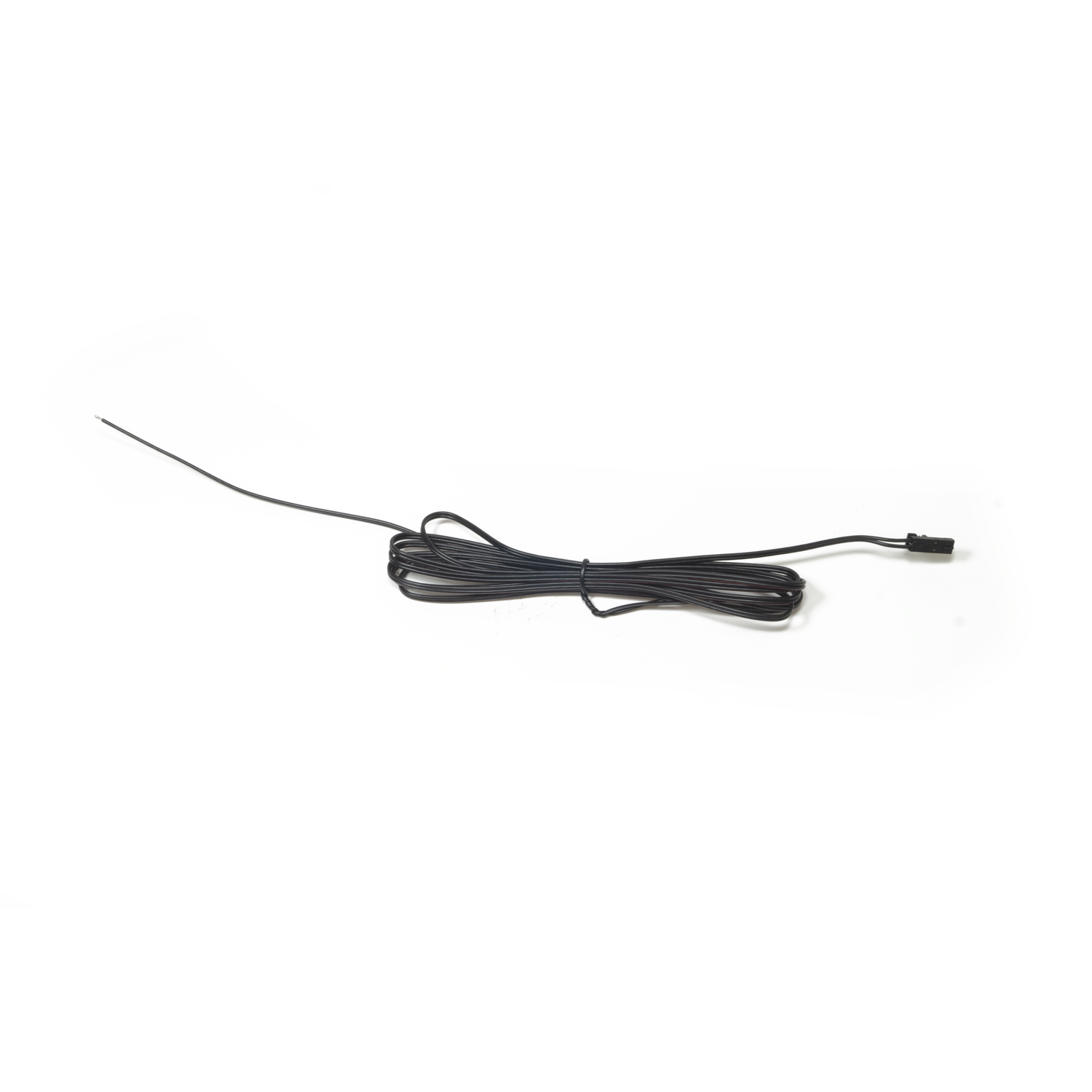 Led aansluitkabel 12V 2000mm zwart te solderen