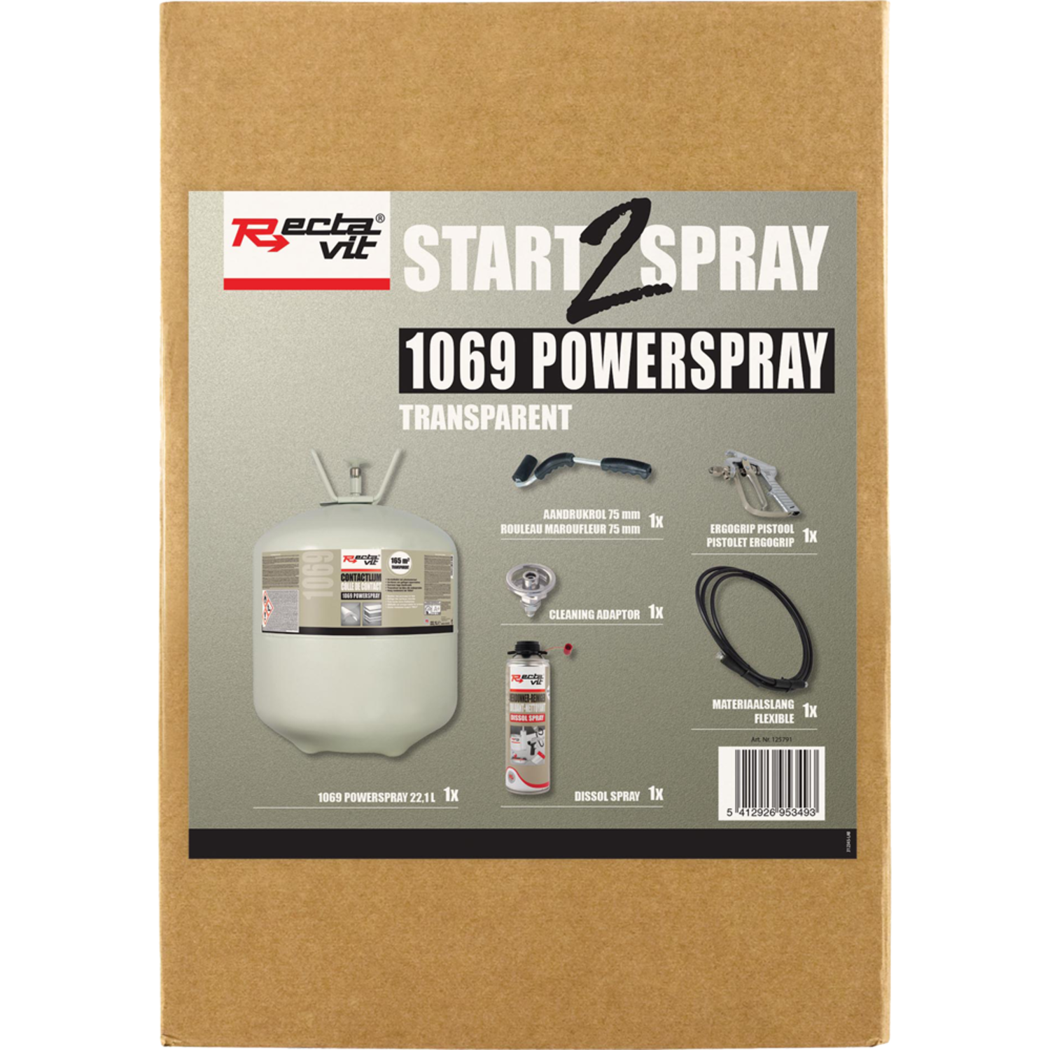Rectavit powerspray transparant  start-2-spray 