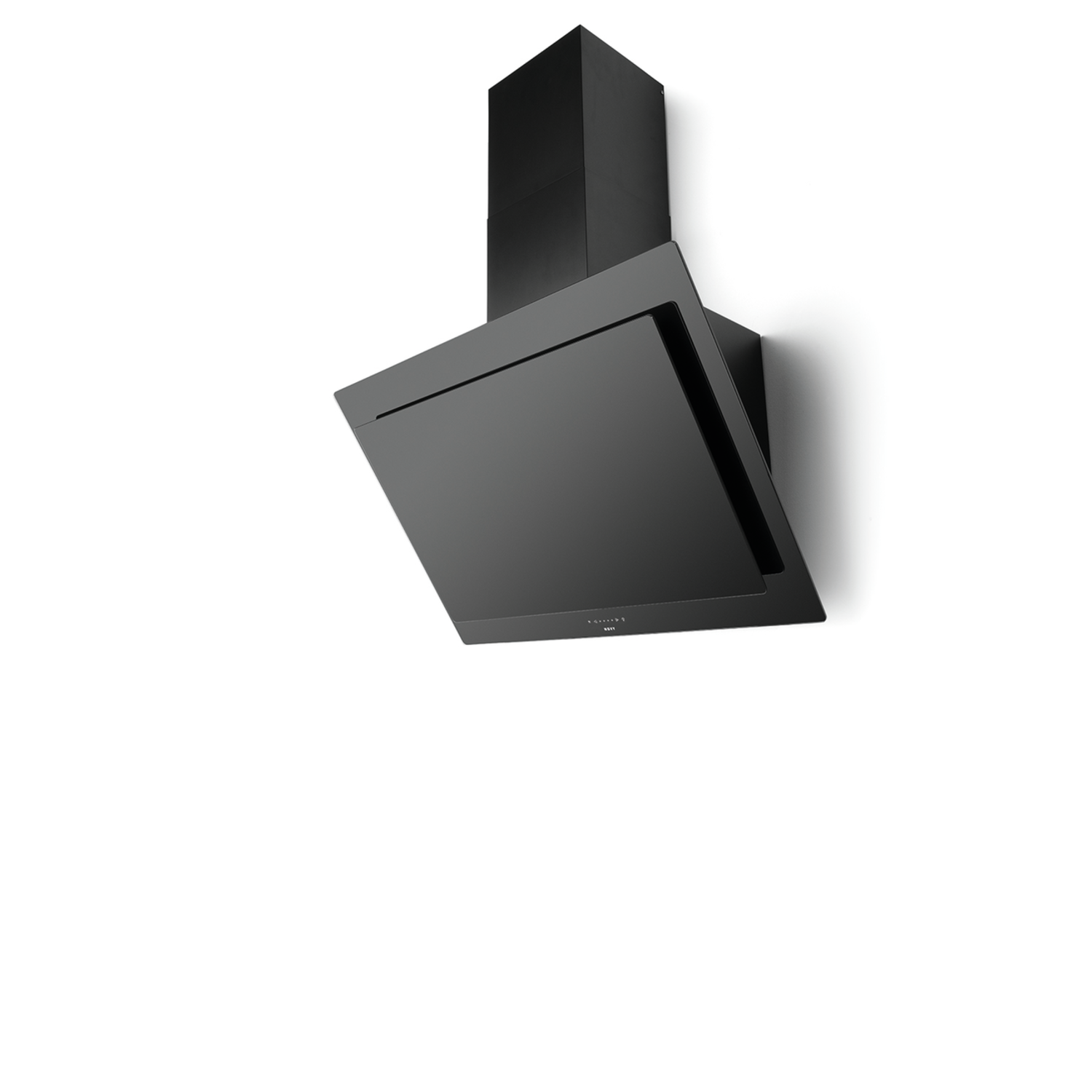 Novy Vision 90 cm noir verre/noir hotte murale 