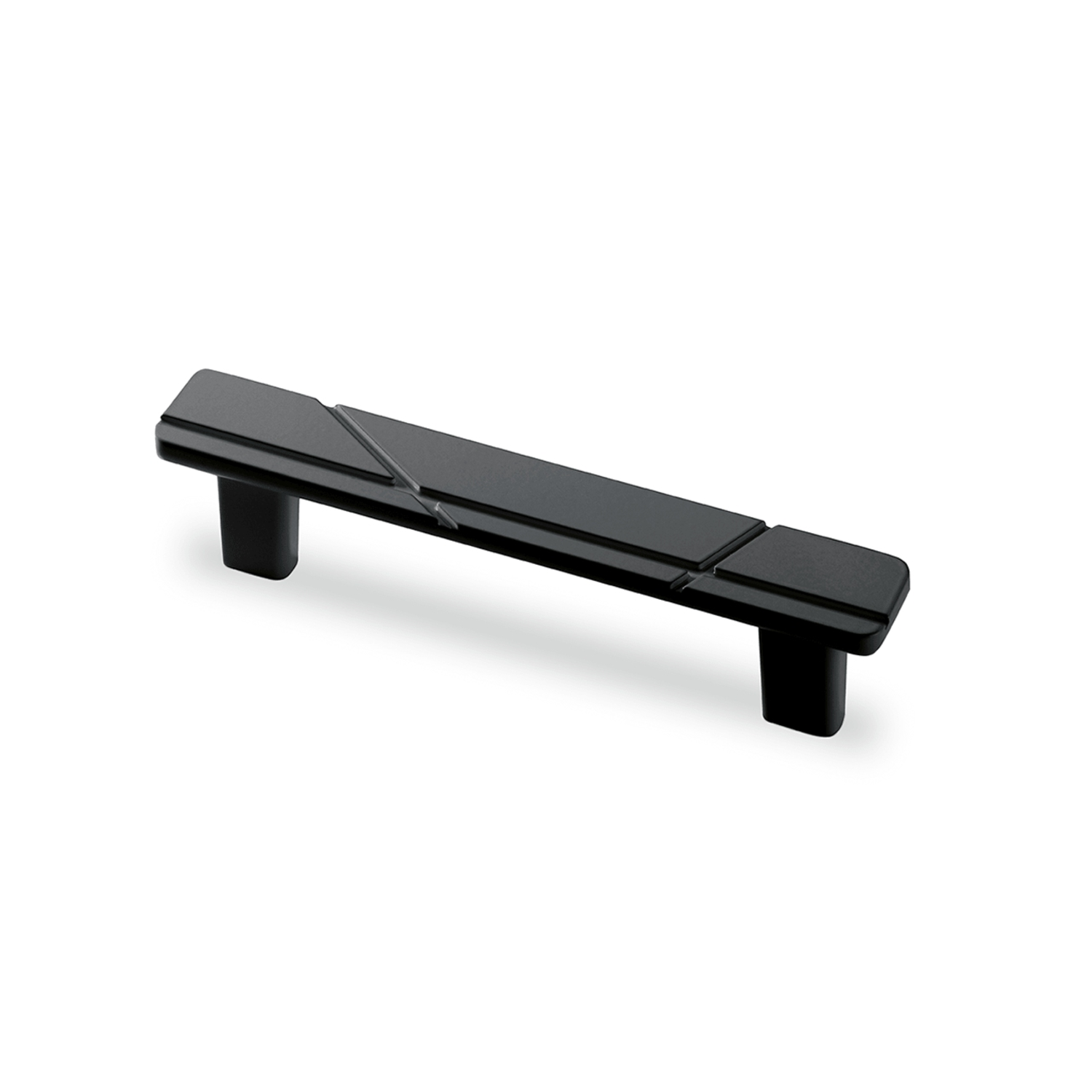 Greep Celista, boorafstand 128, L 160 mm, B 25 mm, H 27 mm, mat zwart