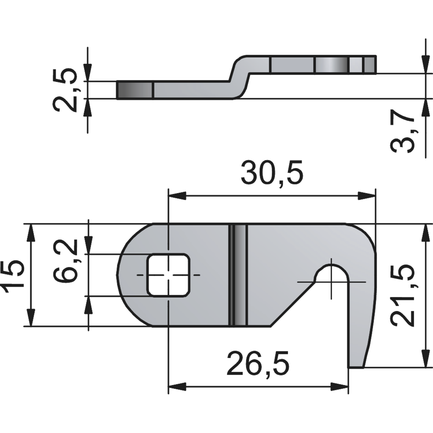 Dial Lock - crochet CAM 2-027 