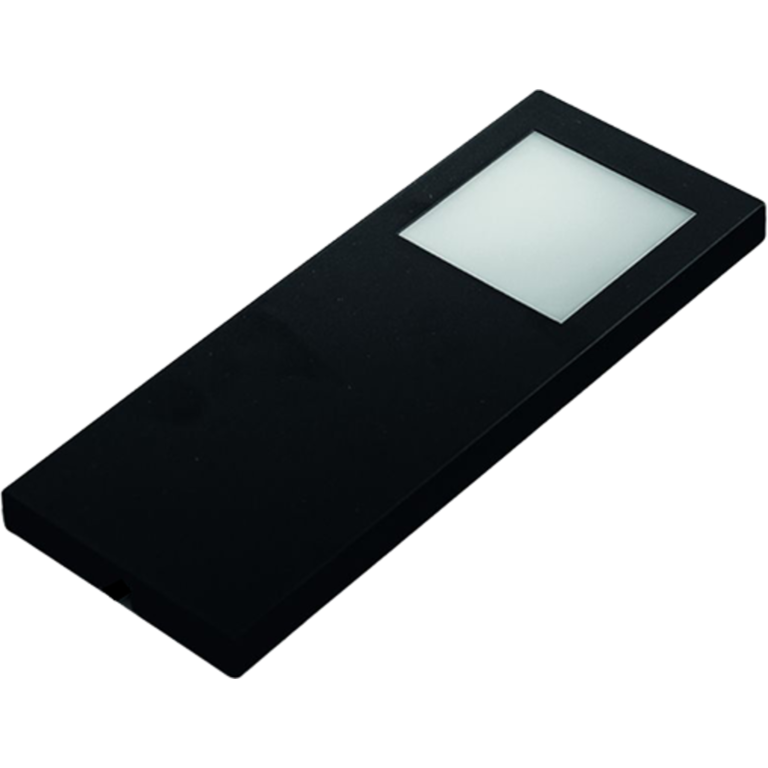 Hera set 1 x Slim-pad F led 5W 24V 3000K zwart+ transfo led 15