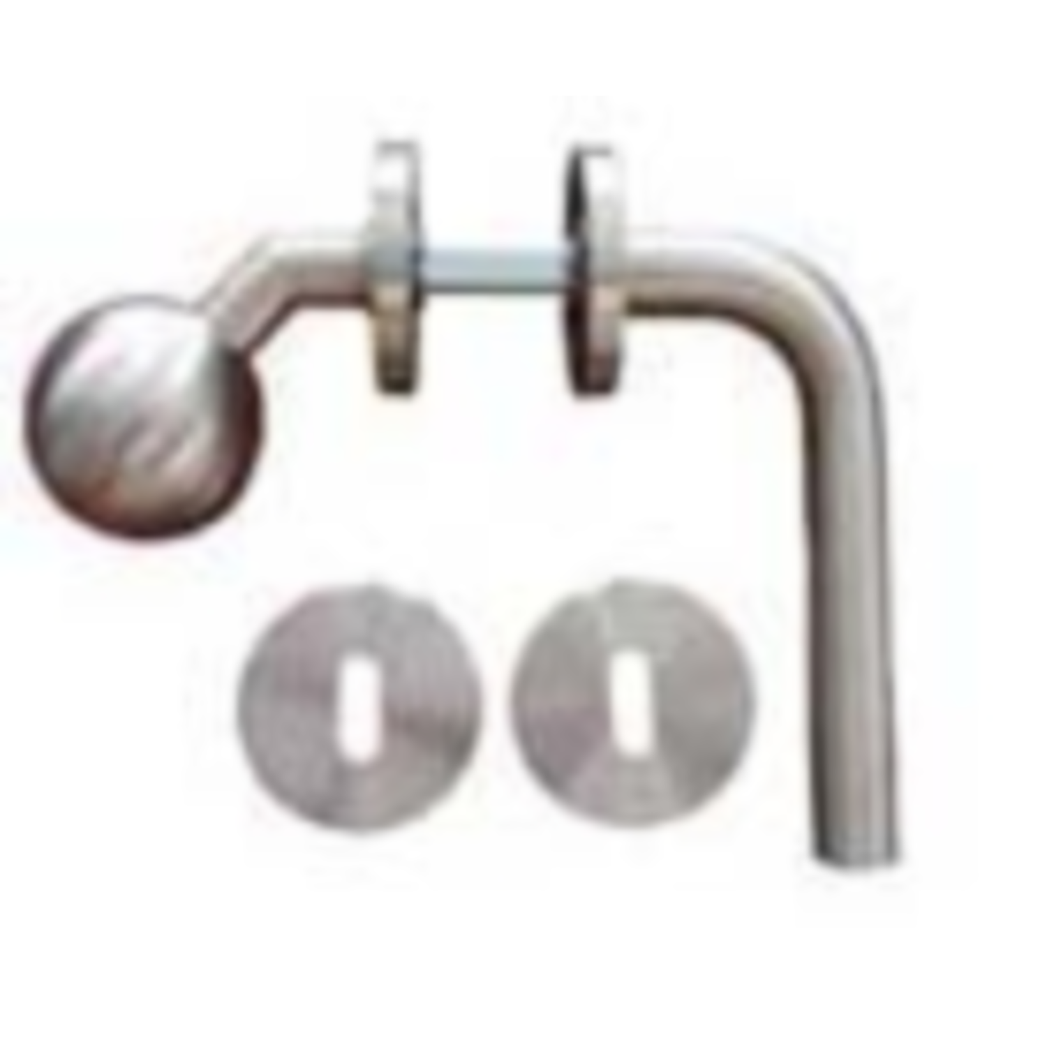 Bouton fixe courbe d50+clenche pz rvs dr  19mm