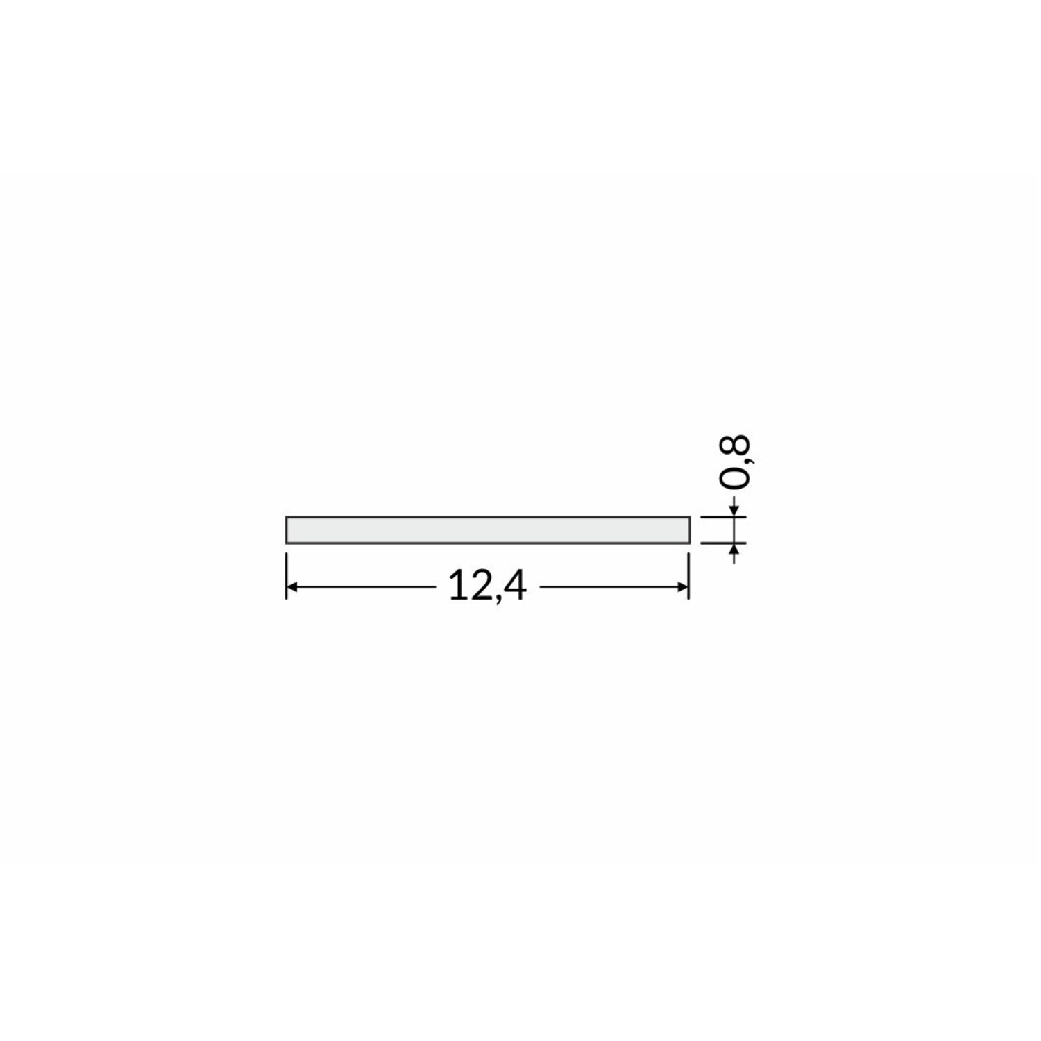 Cache slide plexi j 3000 mat 