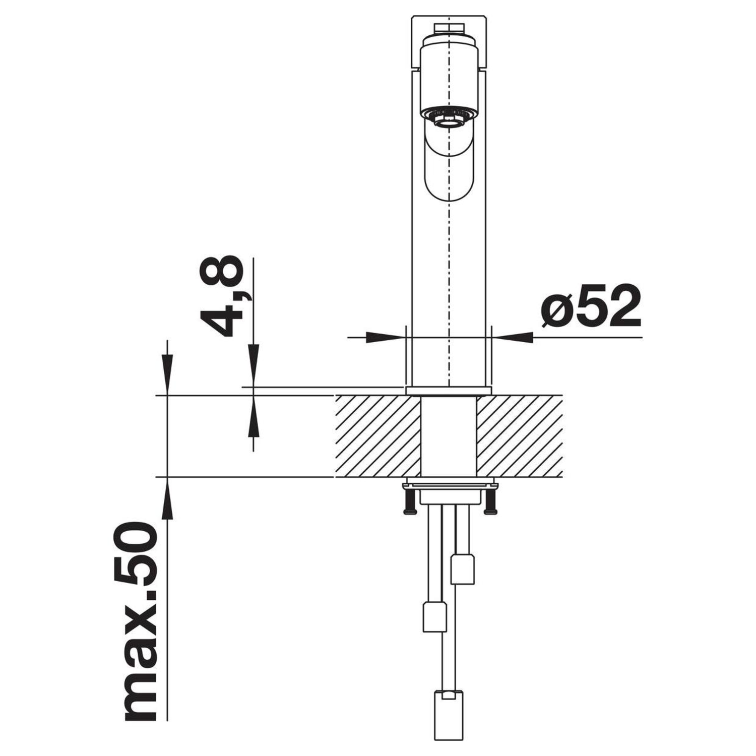 Blanco Ambis-S mitige cuiisine inox brossé bp 