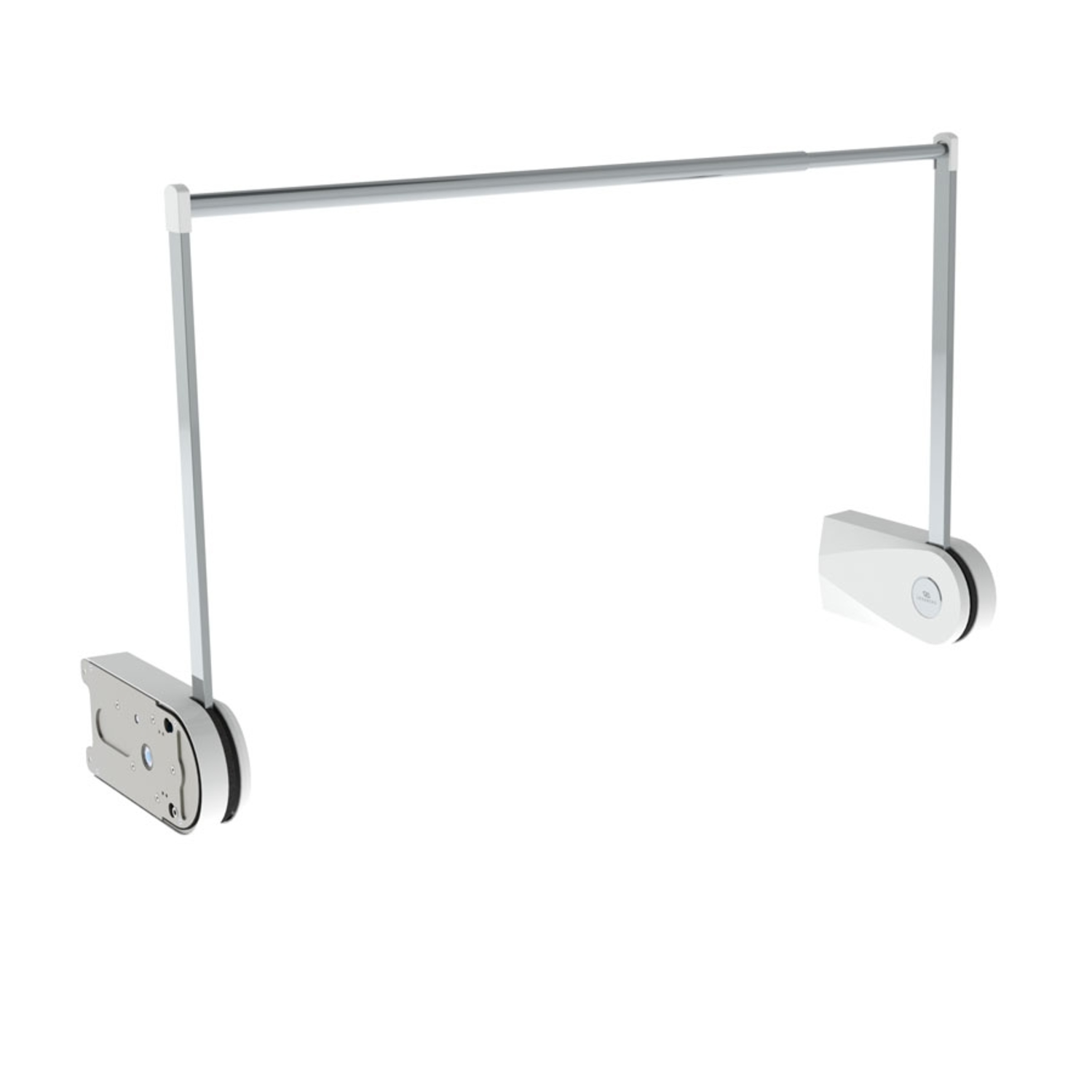 Élévateur butler électrique 100-160cm 30kg blanc/chrome 