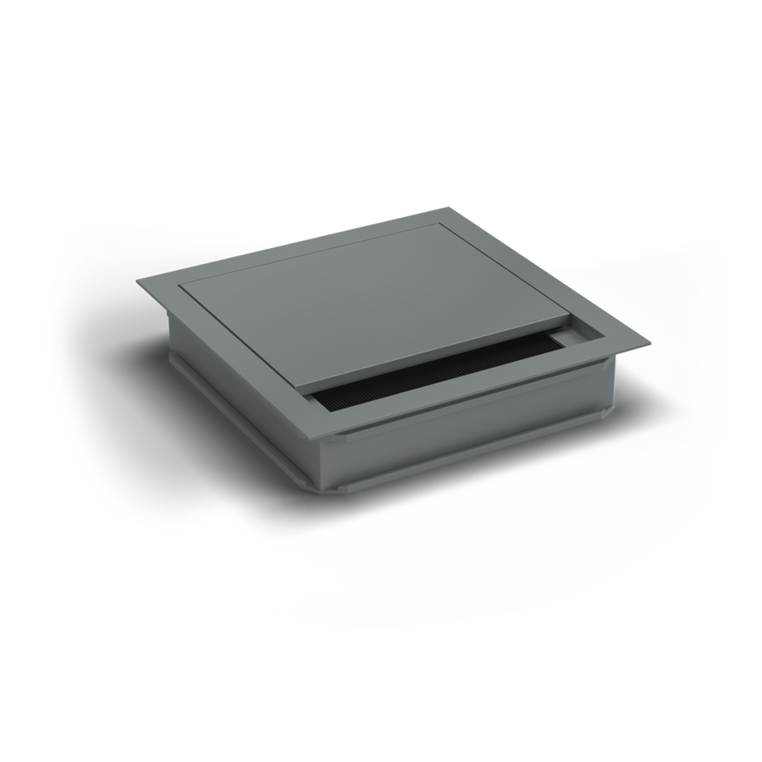 Passe-câble Exit G14S blanc 120x120x25mm+couvercle  
