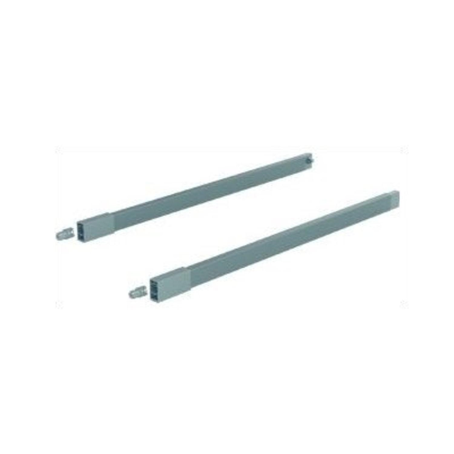 Kit tringle longitudinale ArciTech / 550 mm, anthracite, à gauche et à droite