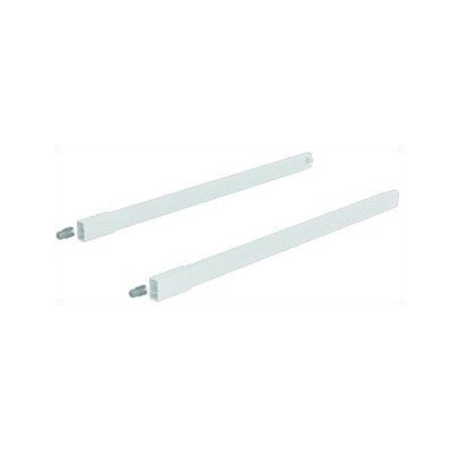 Set lengtereling ArciTech / 650 mm, wit, links en rechts