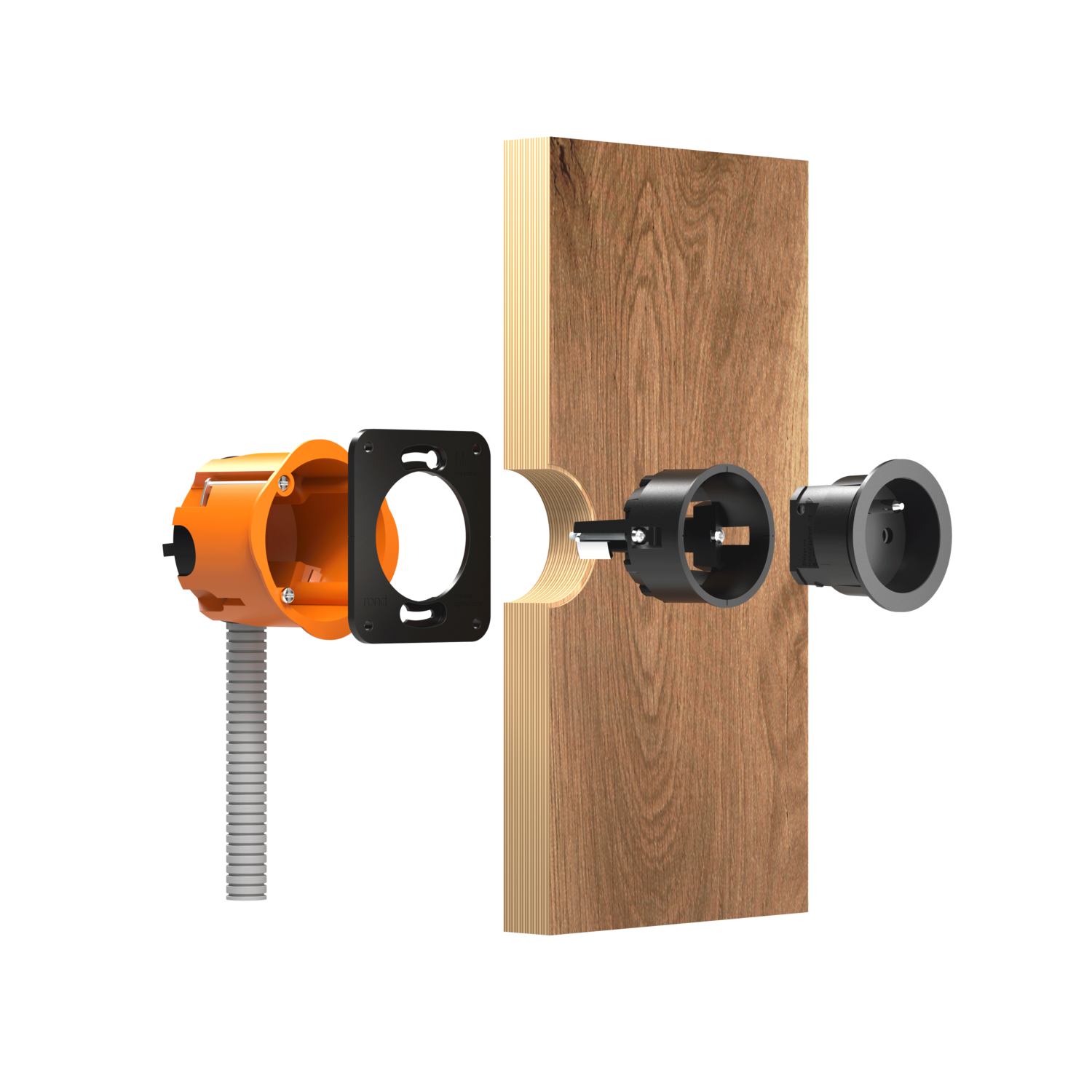 Rond 2.0 - multifit houder